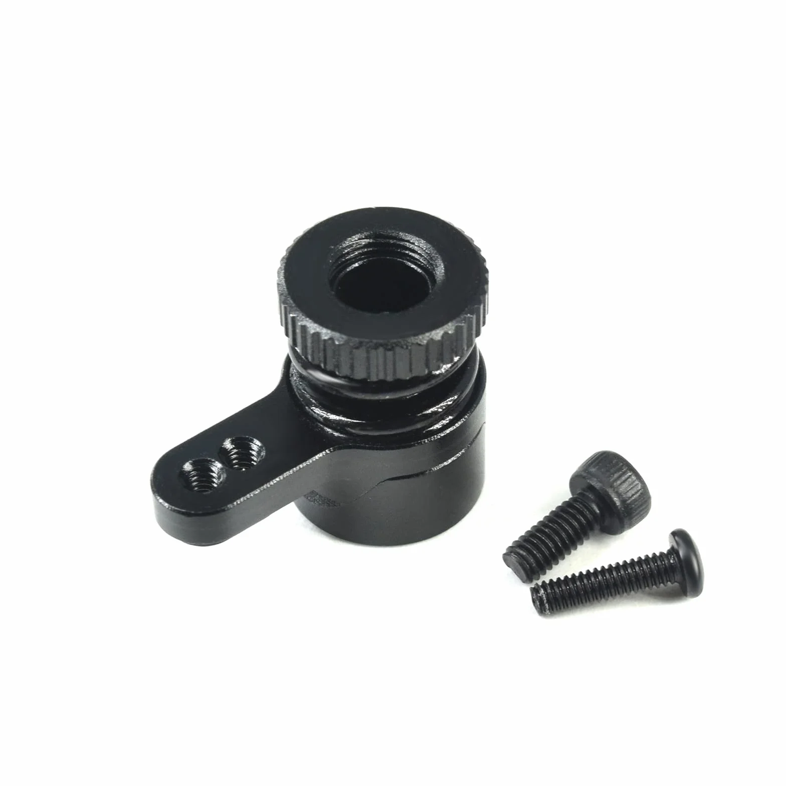 JOYSOG Ramię serwo 25T do ARRMA 1/18 Granite Grom/1/18 Typhon GROM/1/18 Mini LMT 4X4/1/18 UTB18 Capra ulepszone części (czarne)