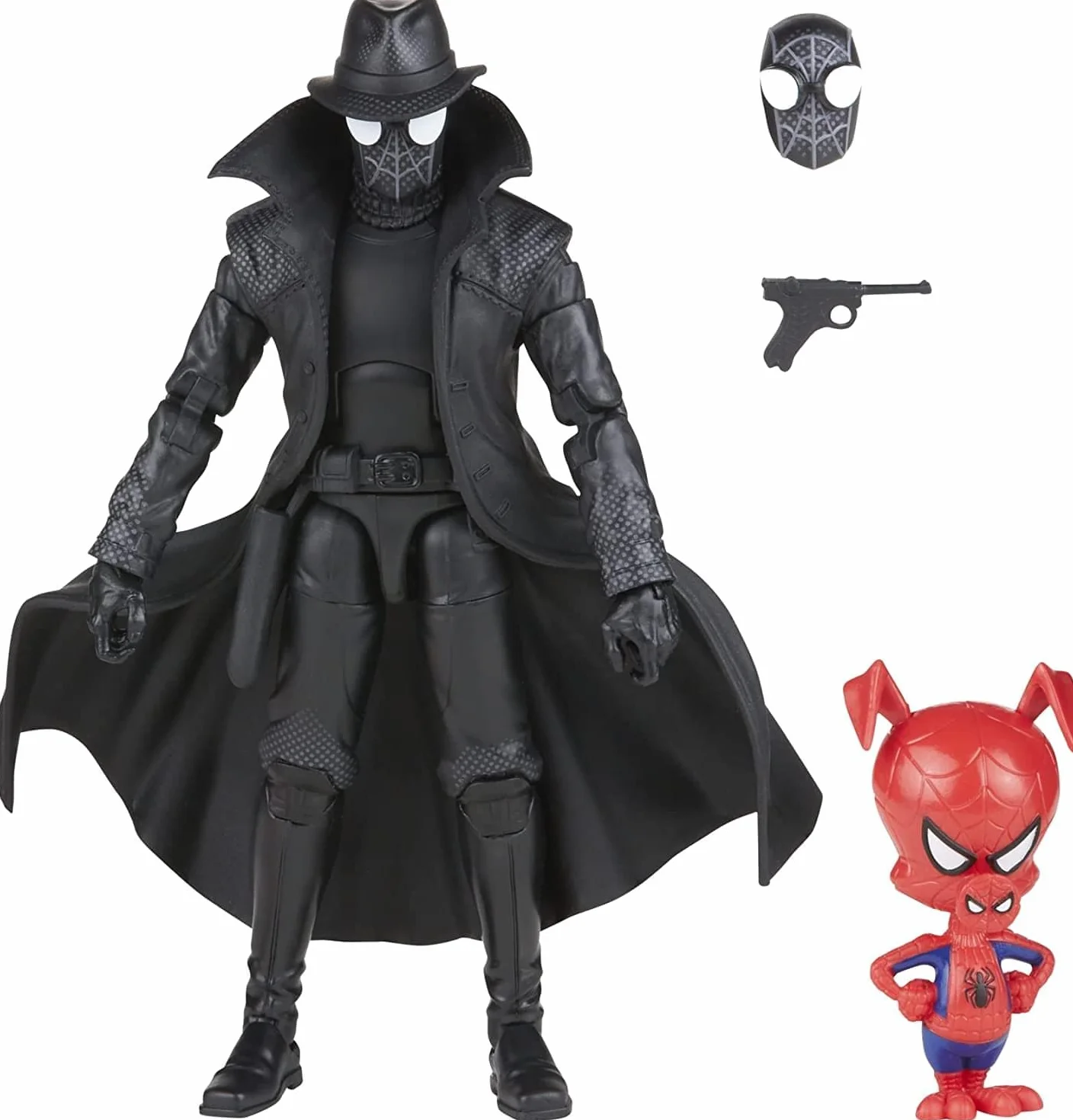 Hasbro - Marvel Spider-Man Into the Spider-Verse: Legends Series - Spider-Man Noir & Spider-Ham Action Figures (F3443)
