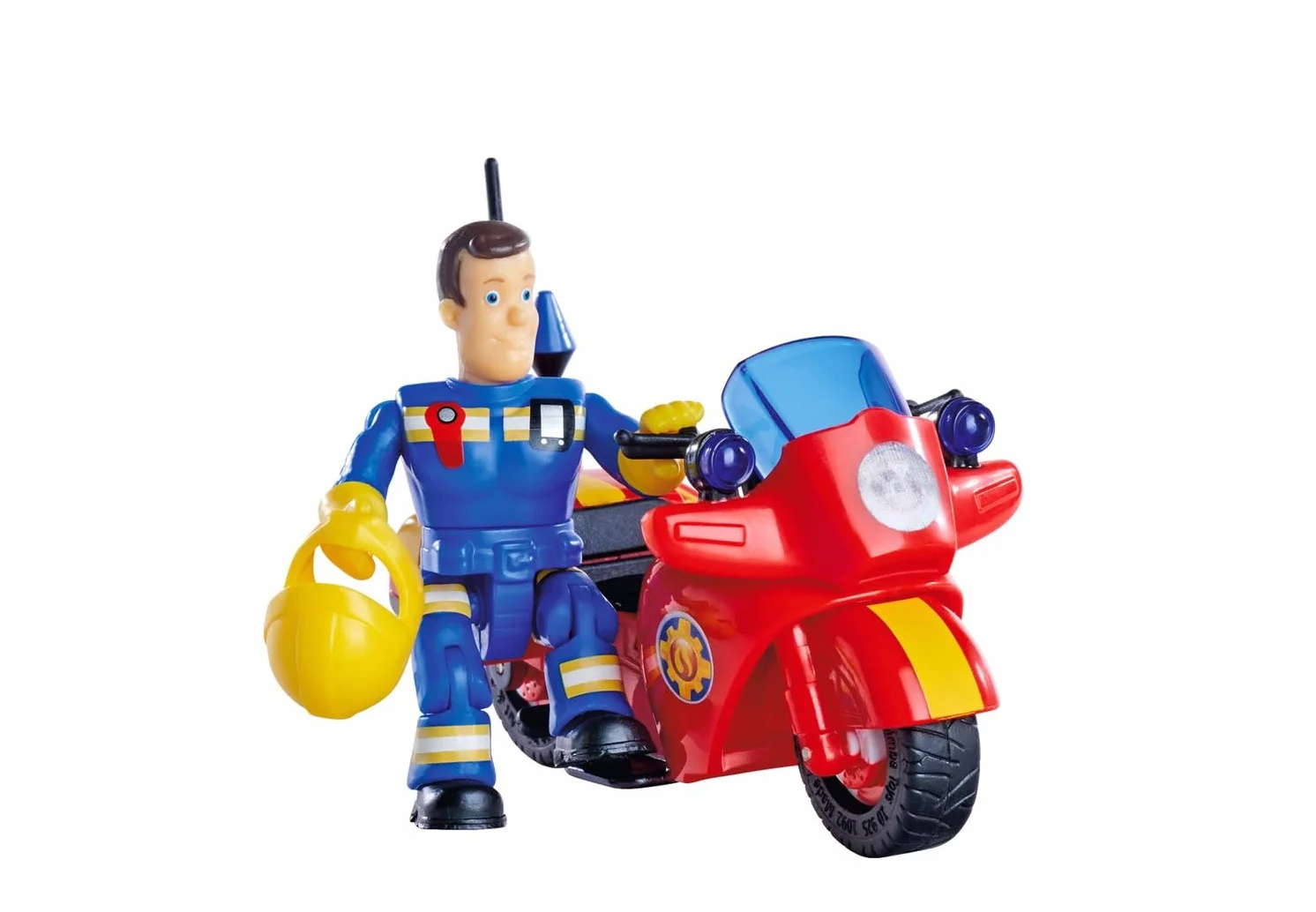 Sam Feuerwehr Motorrad mit Figur