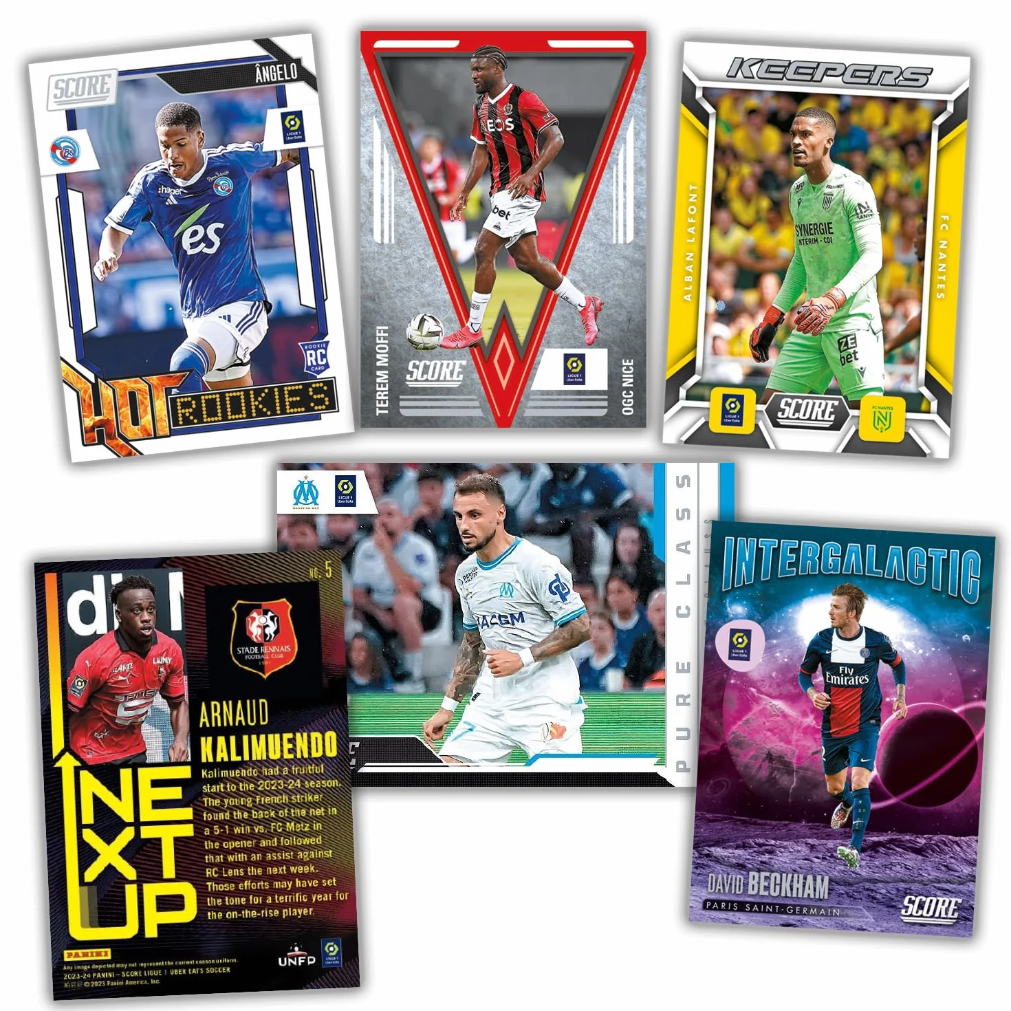 Panini SC Score Trading Cards Ligue 1 2023-2024 Pudełko 12 opakowań tłuszczu, 201630BOX12FP, karton