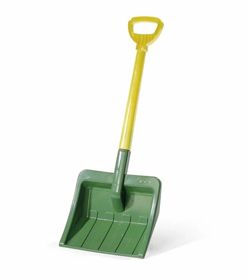 Rolly Toys 379491 – rollyShovel (łopatka z tworzywa sztucznego, dwuczęściowa) zielona/żółta
