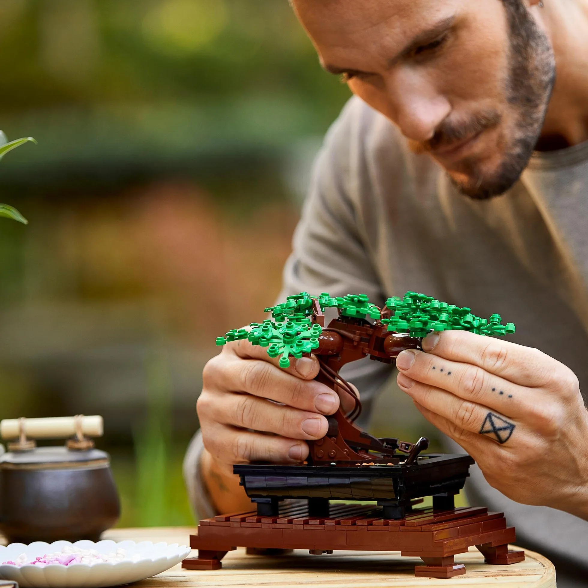 LEGO Creator Expert Drzewko Bonsai 10281 Kreatywne Klocki Konstrukcyjne