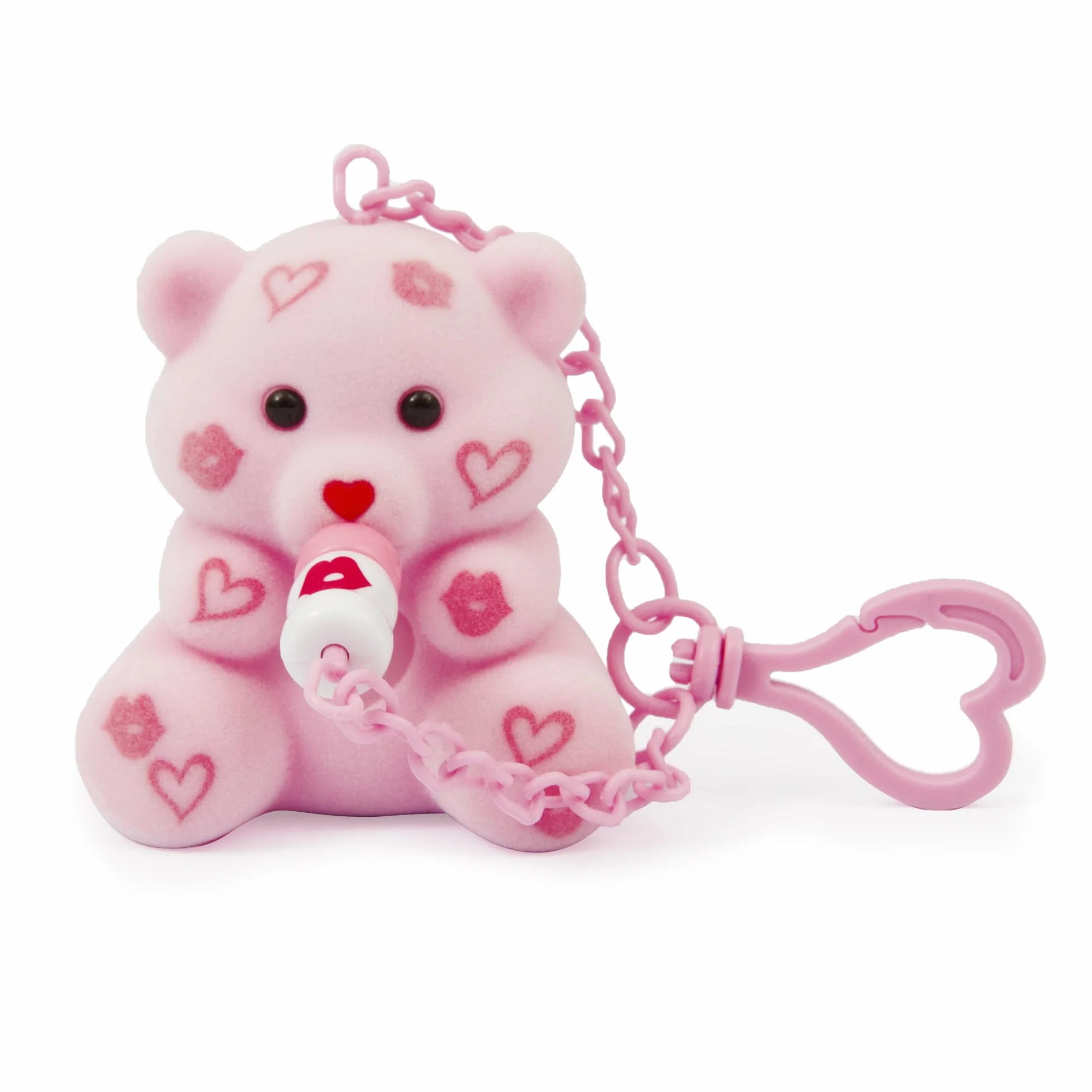 Giochi Preziosi COCCOLOTTI, interaktywny miś, który cię całuje, efekty świetlne, różowy wzór, dla dzieci od 3 lat, CCL093