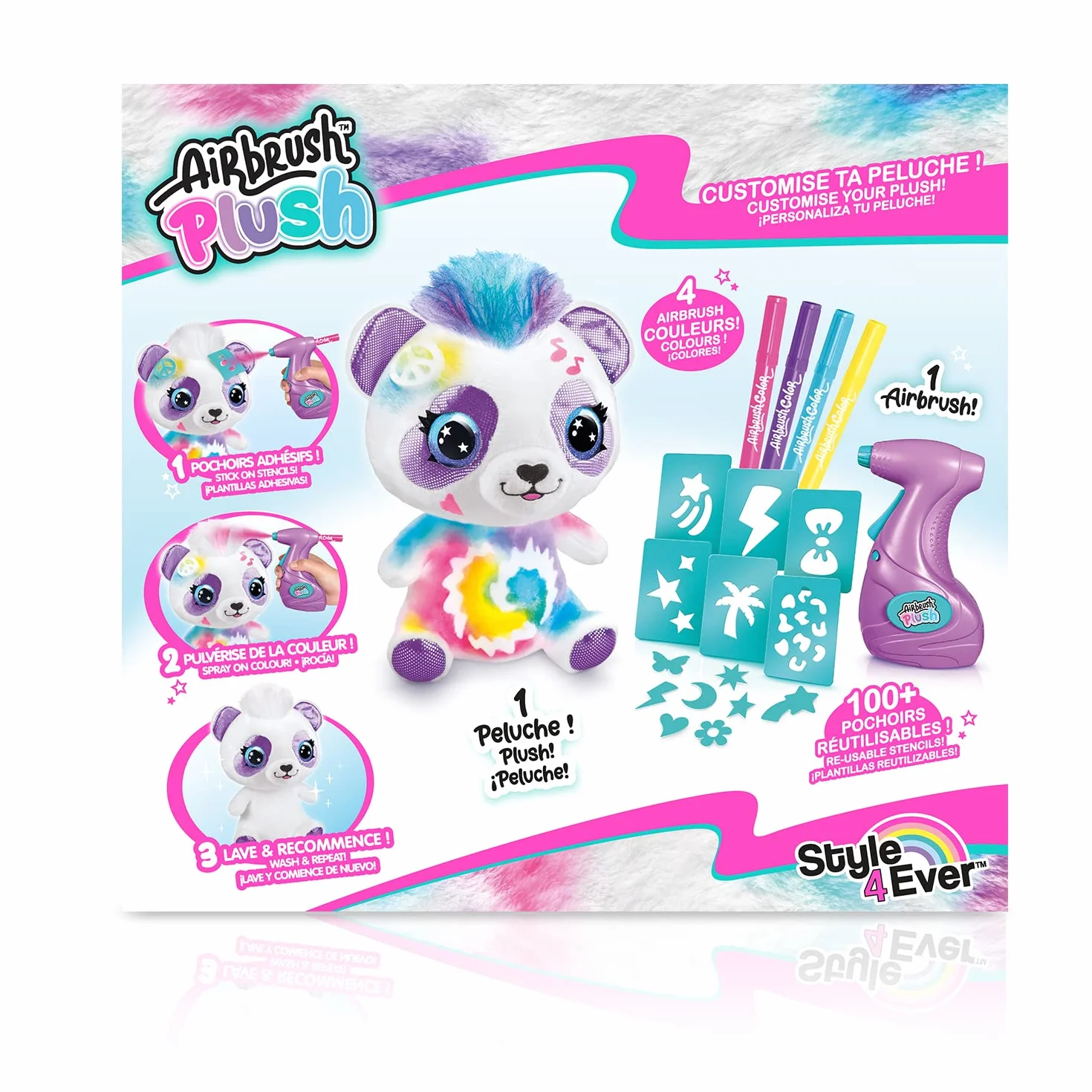 Canal Toys Panda Zestaw do Zabawy, Wielokolorowy, Od 6 Lat