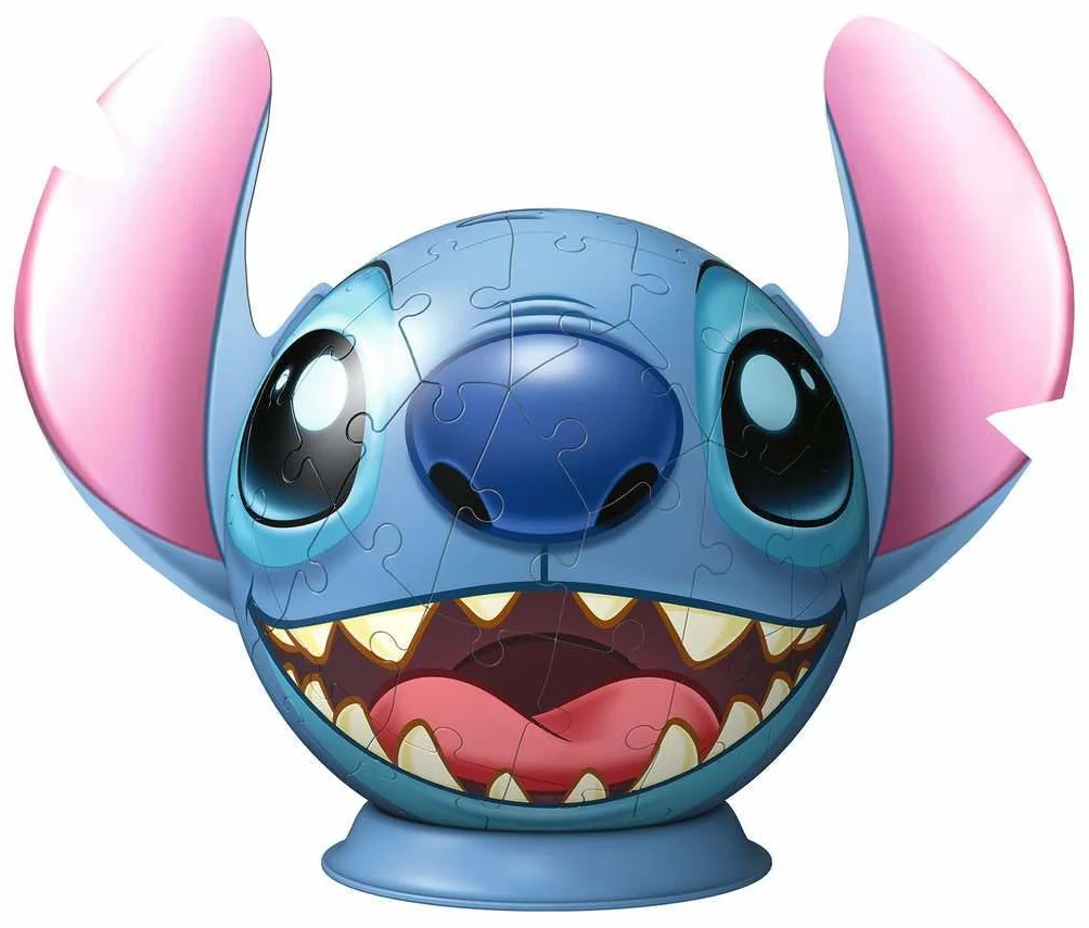 Ravensburger Puzzle 3D Kula Disney Stitch z uszami