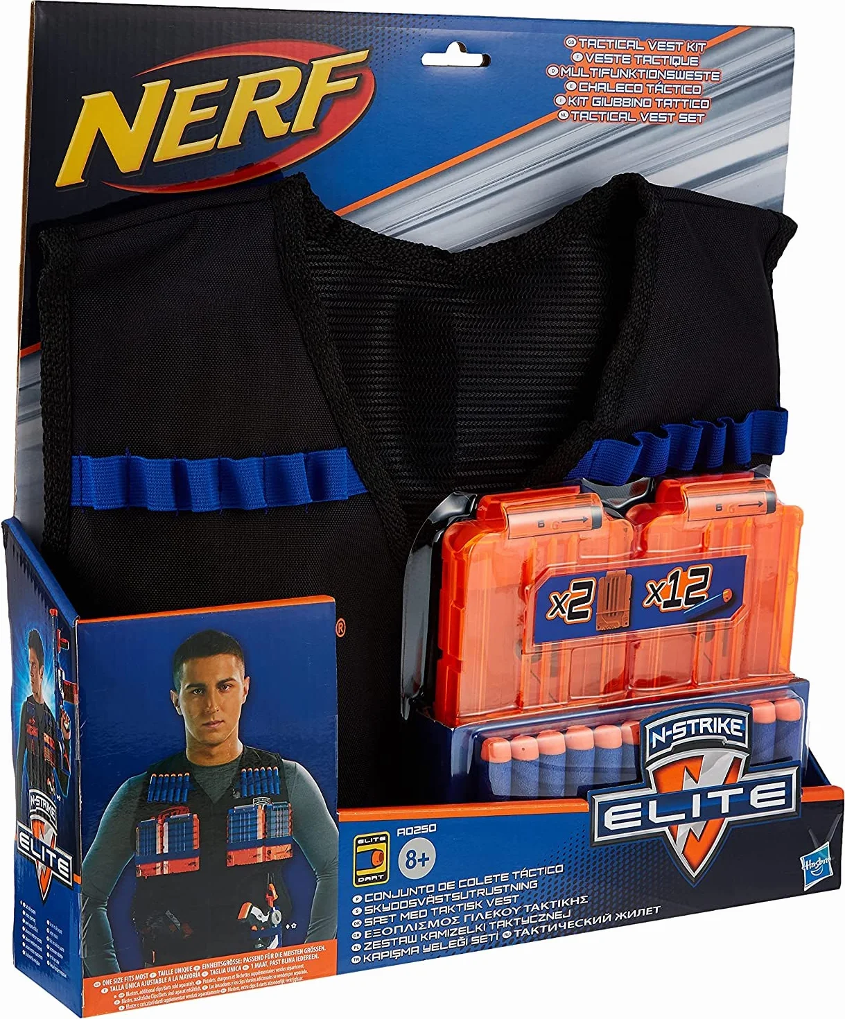 Hasbro Nerf A0250148 - N-Strike Elite Battle Weste, Nerf akcesoria