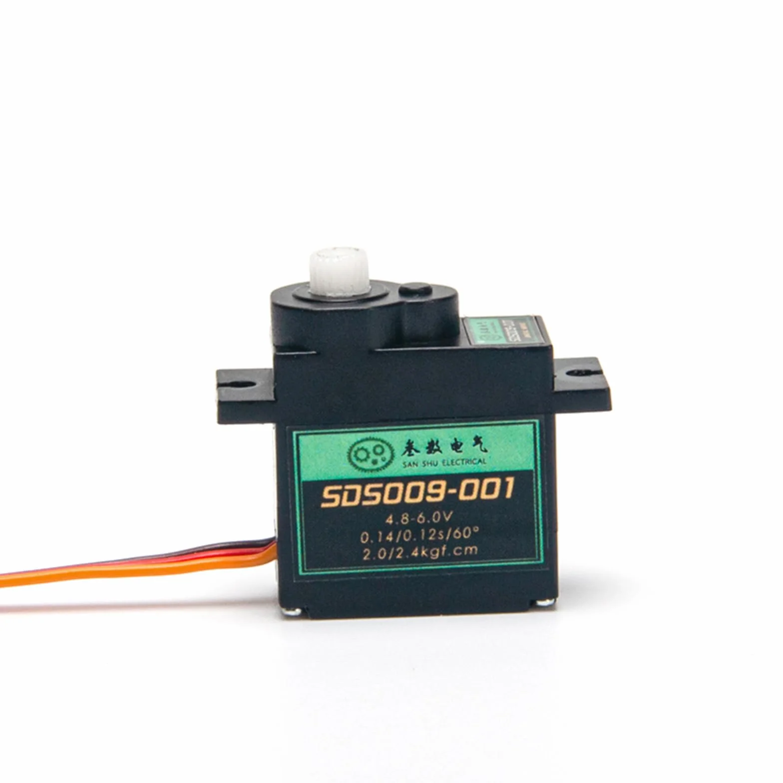 EMAX ES9051 mikrocyfrowe serwomechanizm 4,3 g do wymiany steru radiolink A560, helikopter, robot, łodzi (długość kabla serwomechanizmu 15,5 cm)