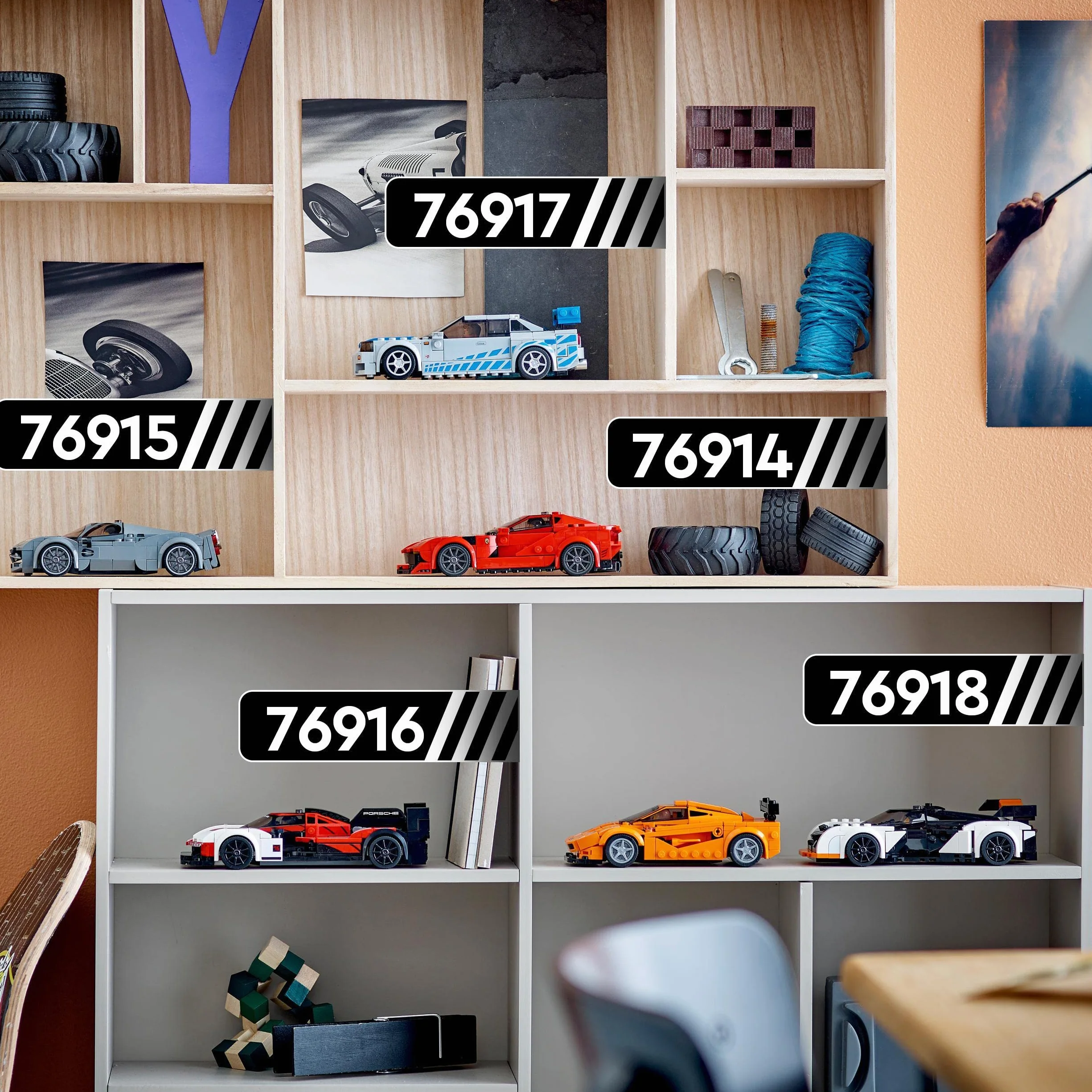 LEGO Speed Champions Ferrari 812 Competizione, Sportowy Samochód, Zabawka dla Dziecka do Zbudowania, Seria 2023, Prezent dla 9-latka i Fana Pojazdów Wyścigowych, 76914