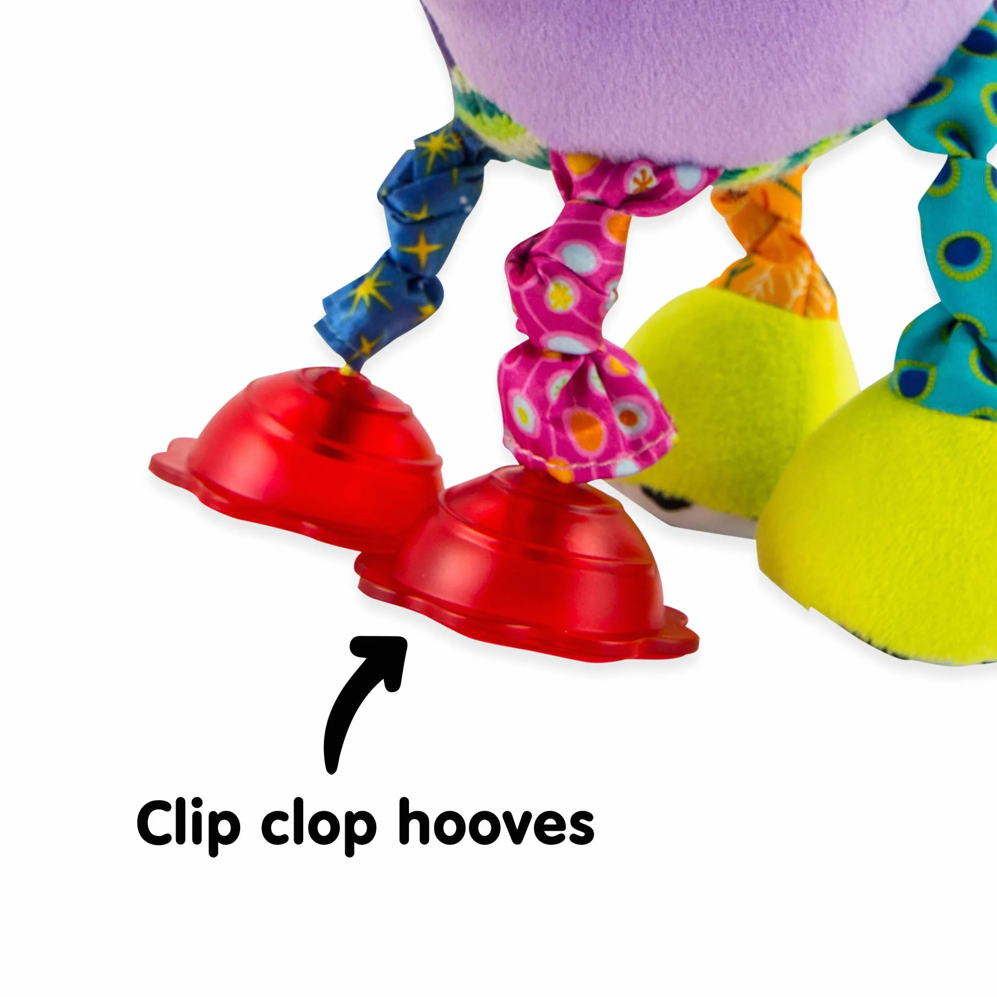 LAMAZE Тilly Twinklewings - Clip on Pram & Pushchair Newborn Baby Toy, Unicorn Toy, Sensory Toy for Babies Boys & Girls From 0-6 Months