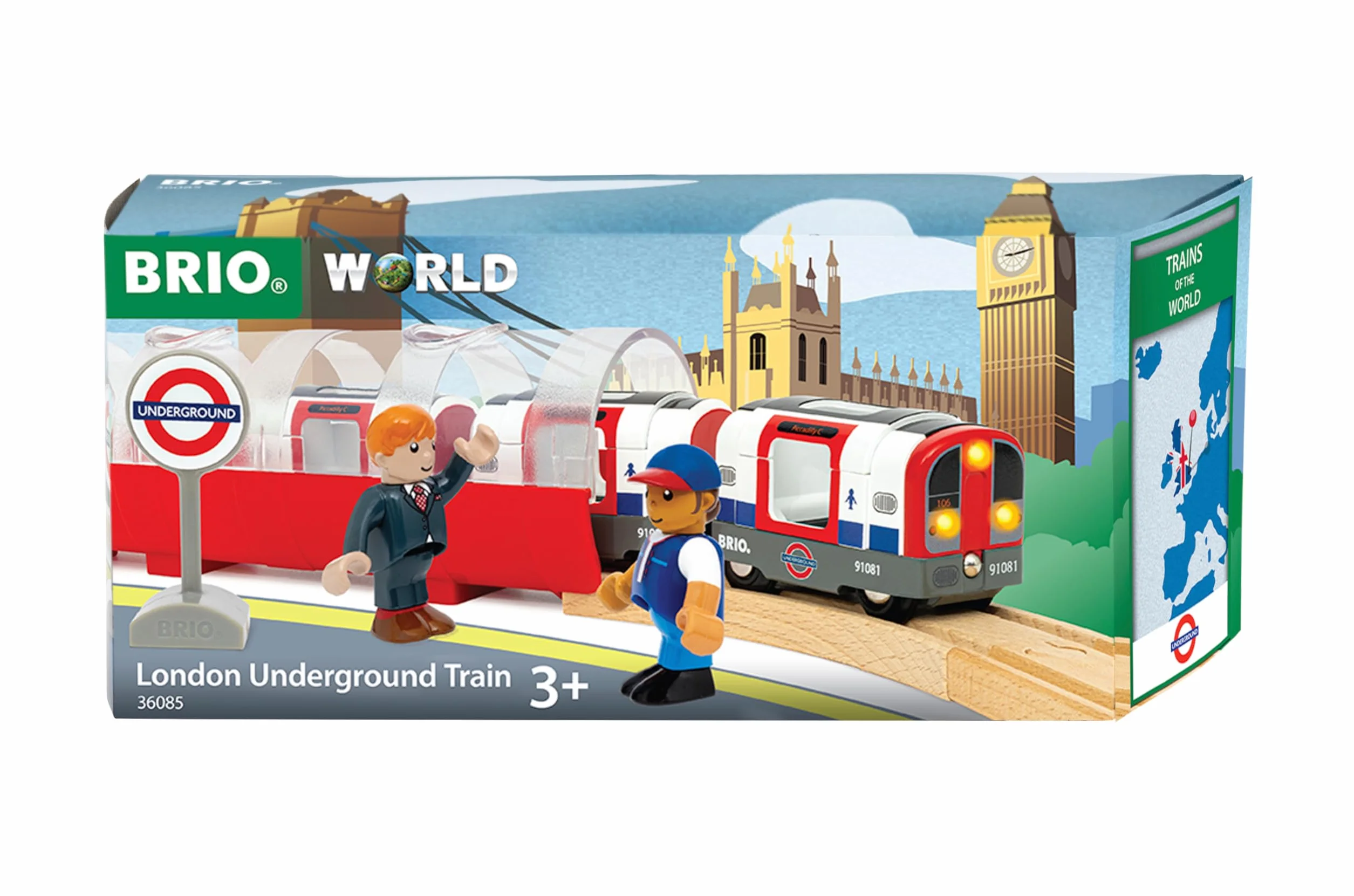 BRIO World - Londoner U-Bahn mit Licht und Sound