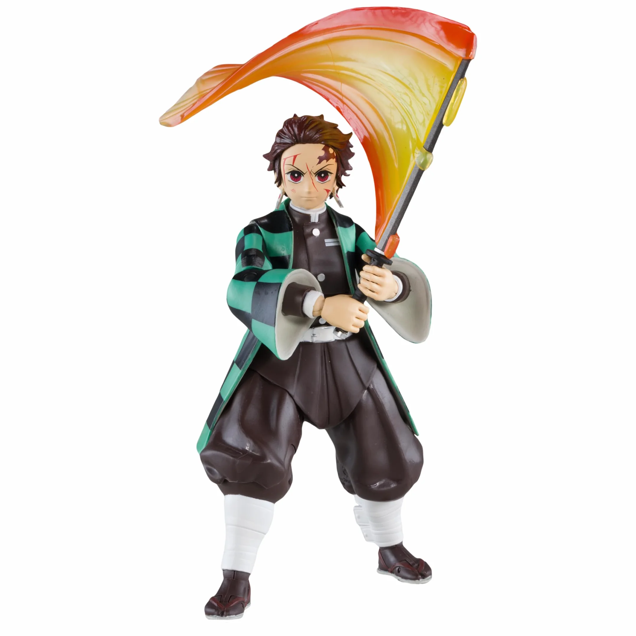 Lansay McFarlane Toys - Demon Slayer - Tanjiro Kamado - Figurka kolekcjonerska i akcesoria - Postacie z mangi - Od 12 lat