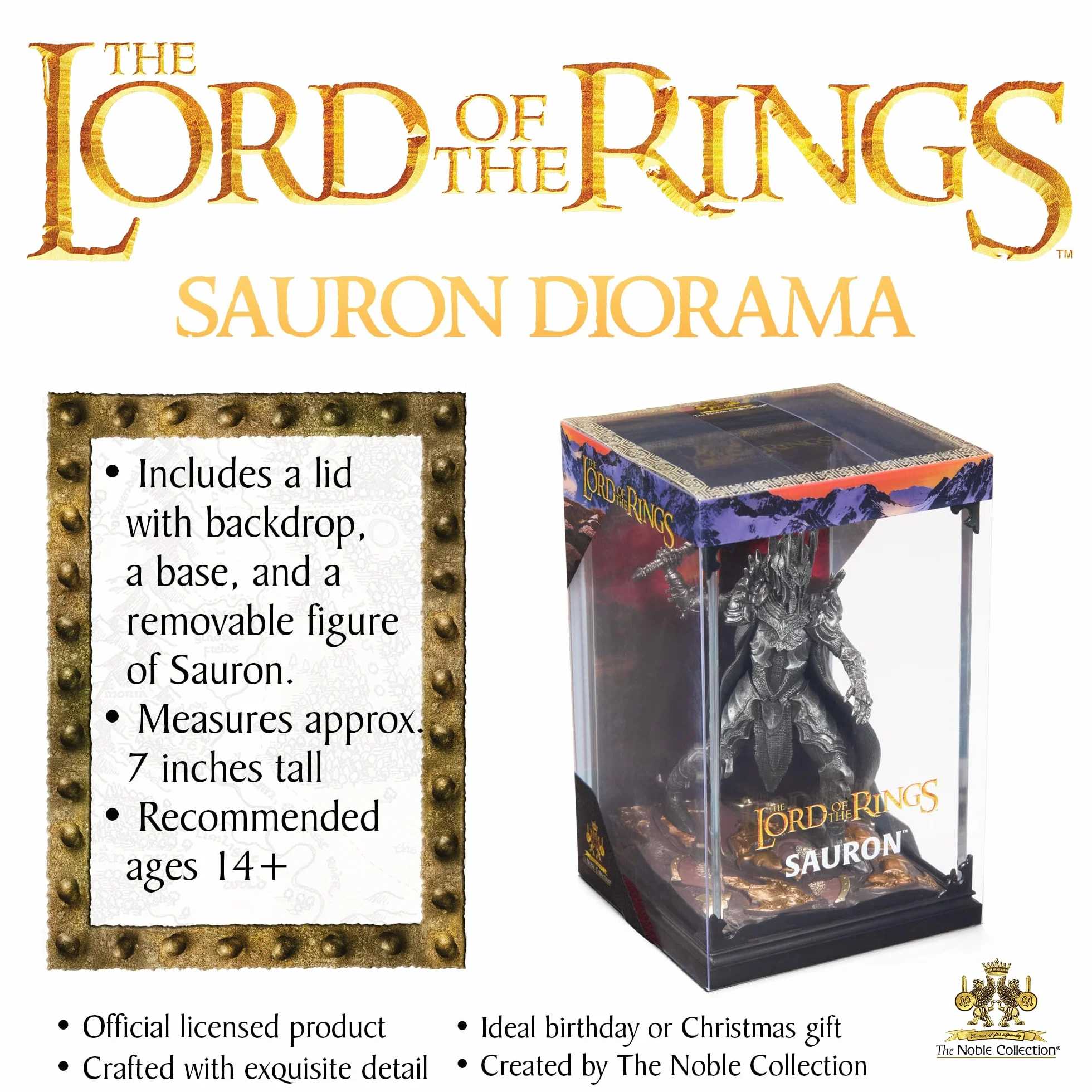 Sauron The Lord Of The Rings Statue 17Cm