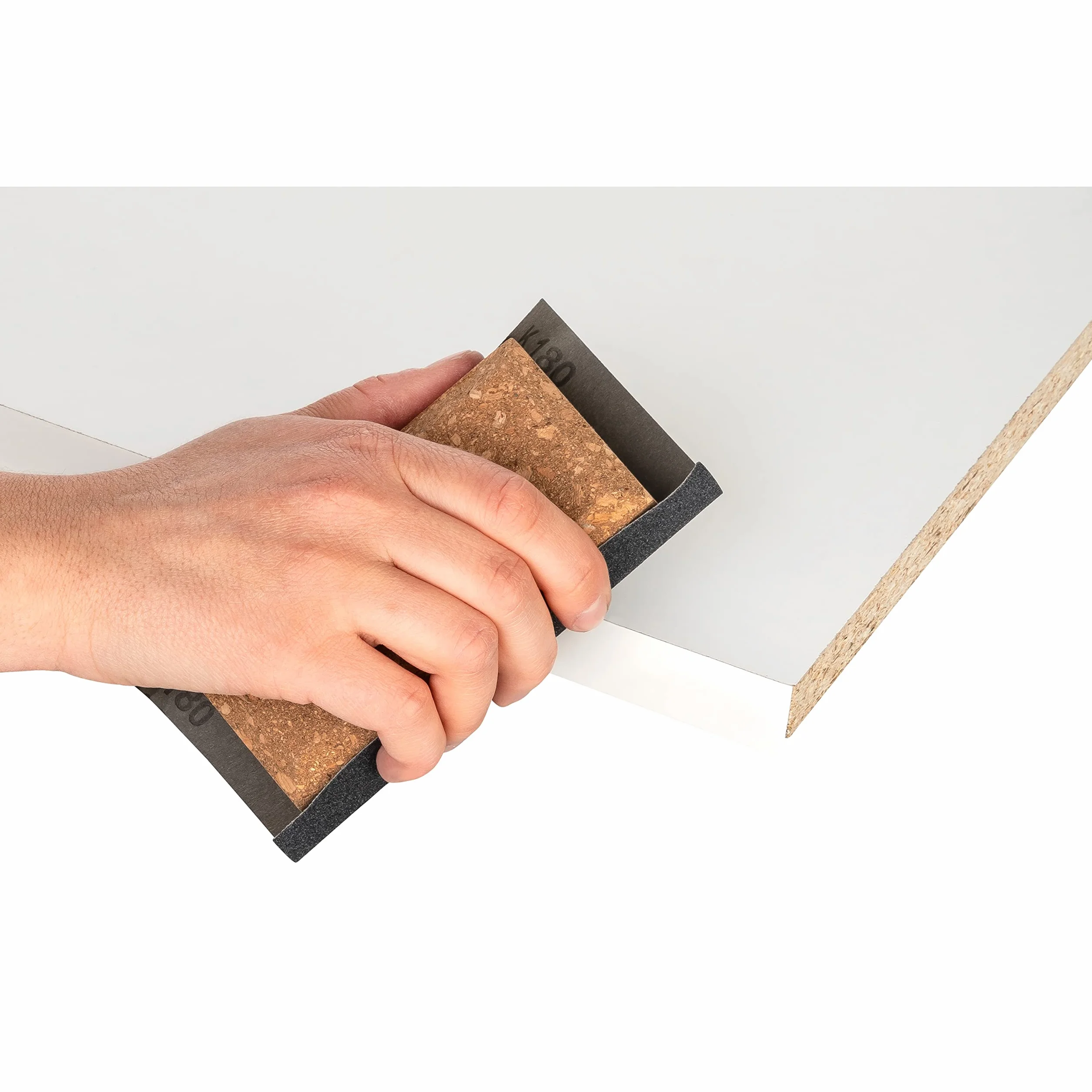 haggiy Taśma krawędziowa melamina z klejem topliwym 40 mm x 5 m | Taśma krawędziowa do naprasowania do półek i paneli | Taśma krawędziowa - Dekoracja: biała gładka
