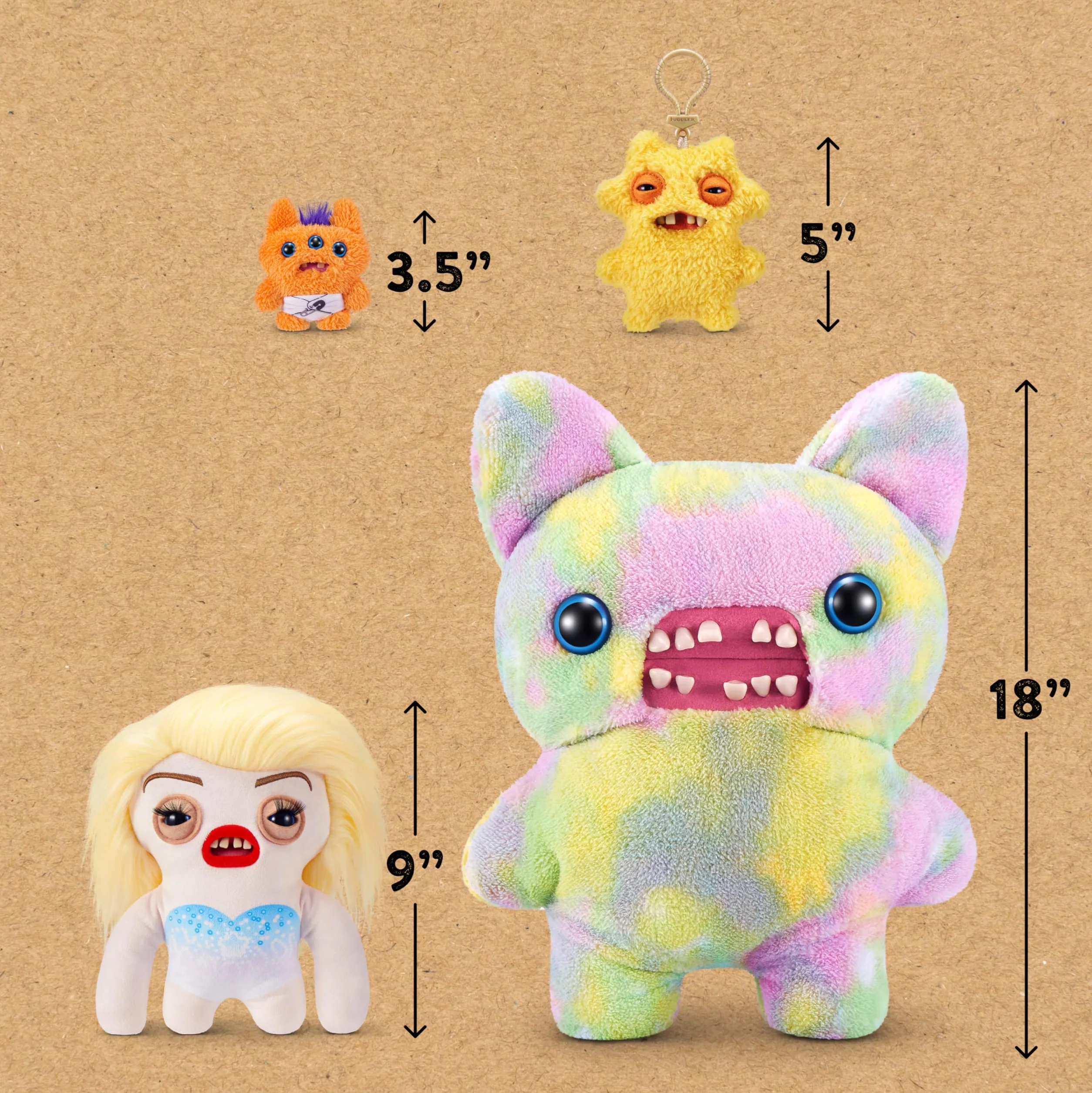 Fuggler 9" Core Series 1 Fuggl Stars Plush Fleeting Fartlet