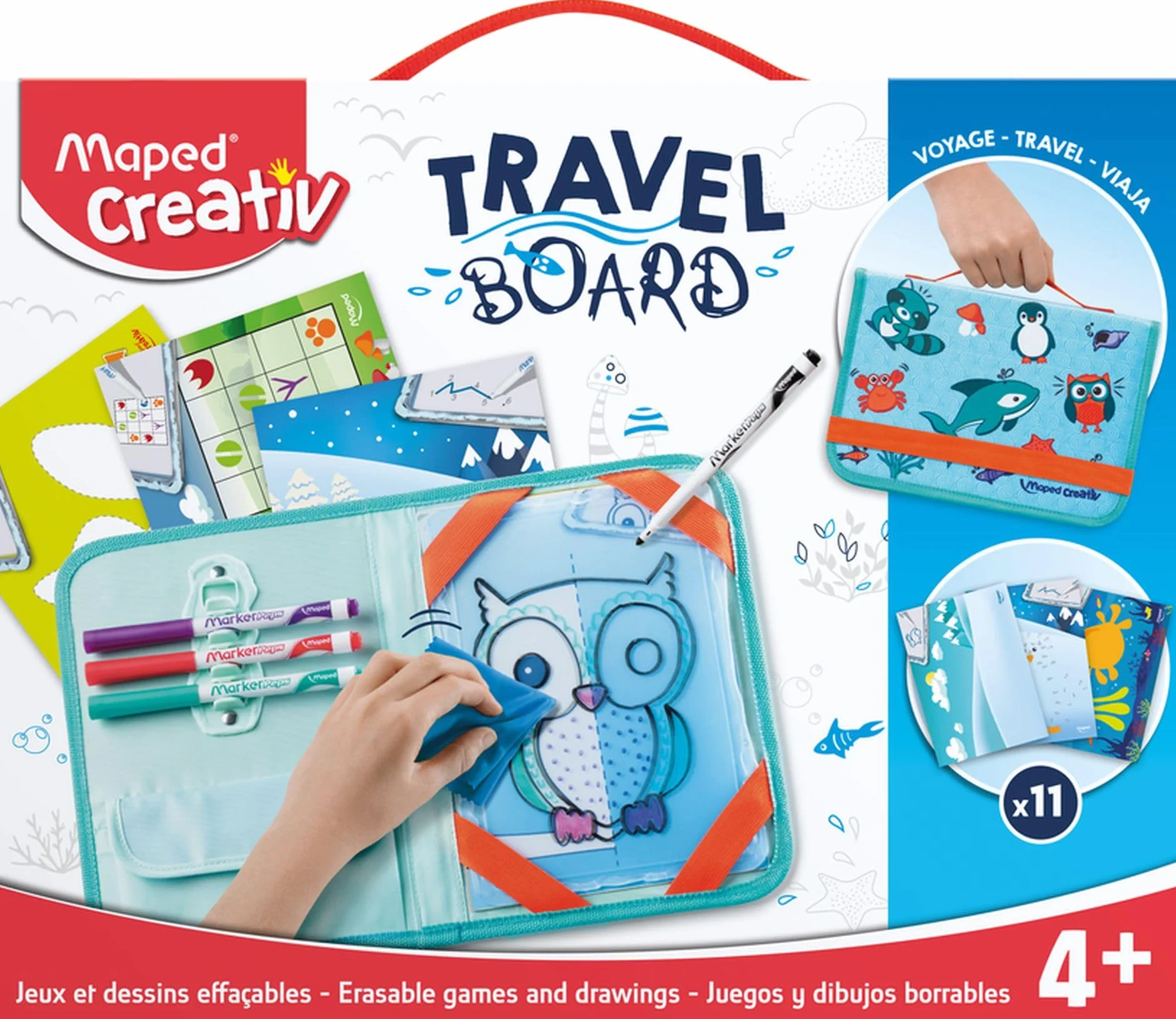 Maped Travel 969310 Zestaw Podróżny, Wielokolorowy, Od 4 lat
