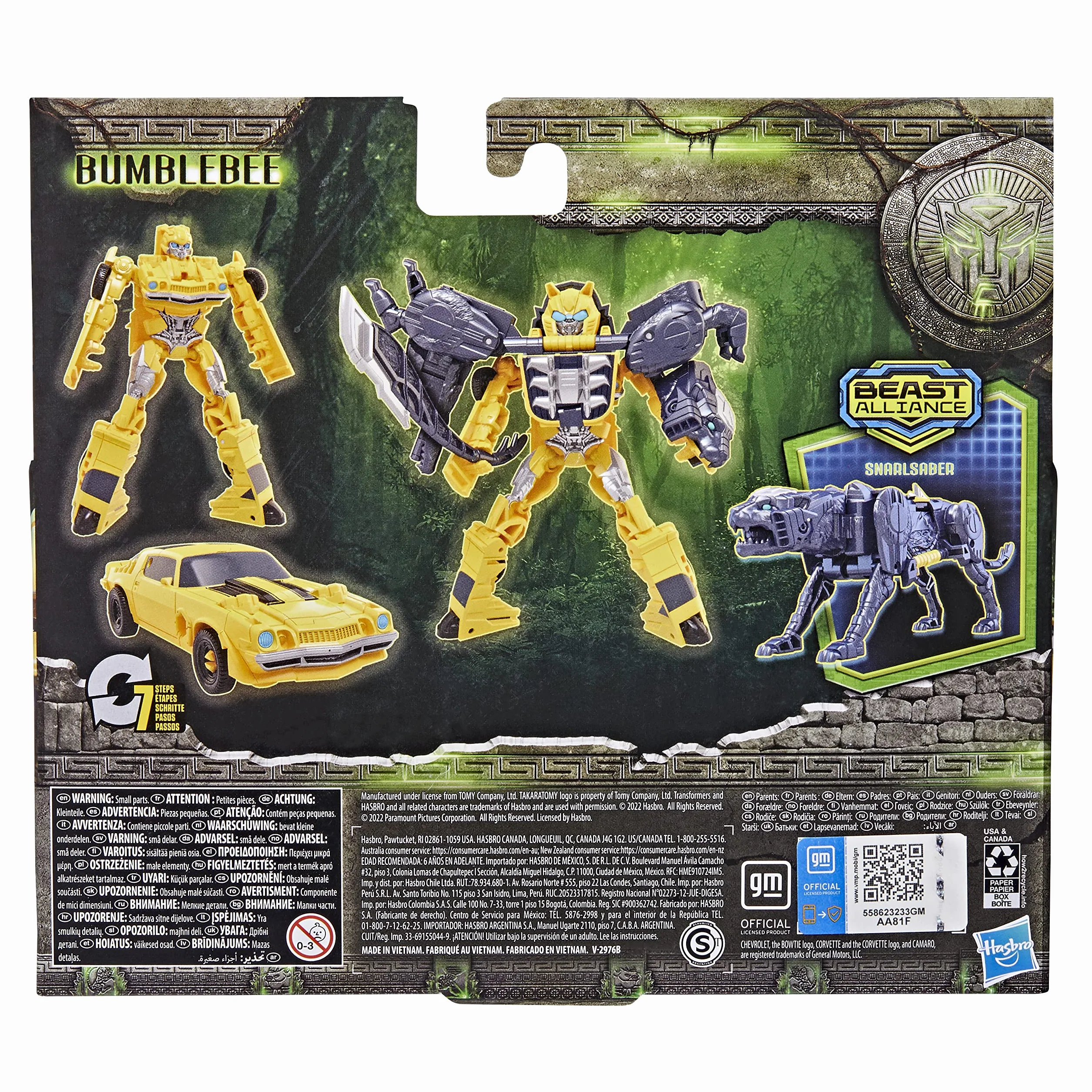 Transformers MV7 BA COMBINER 2PK BUMBLEBEE