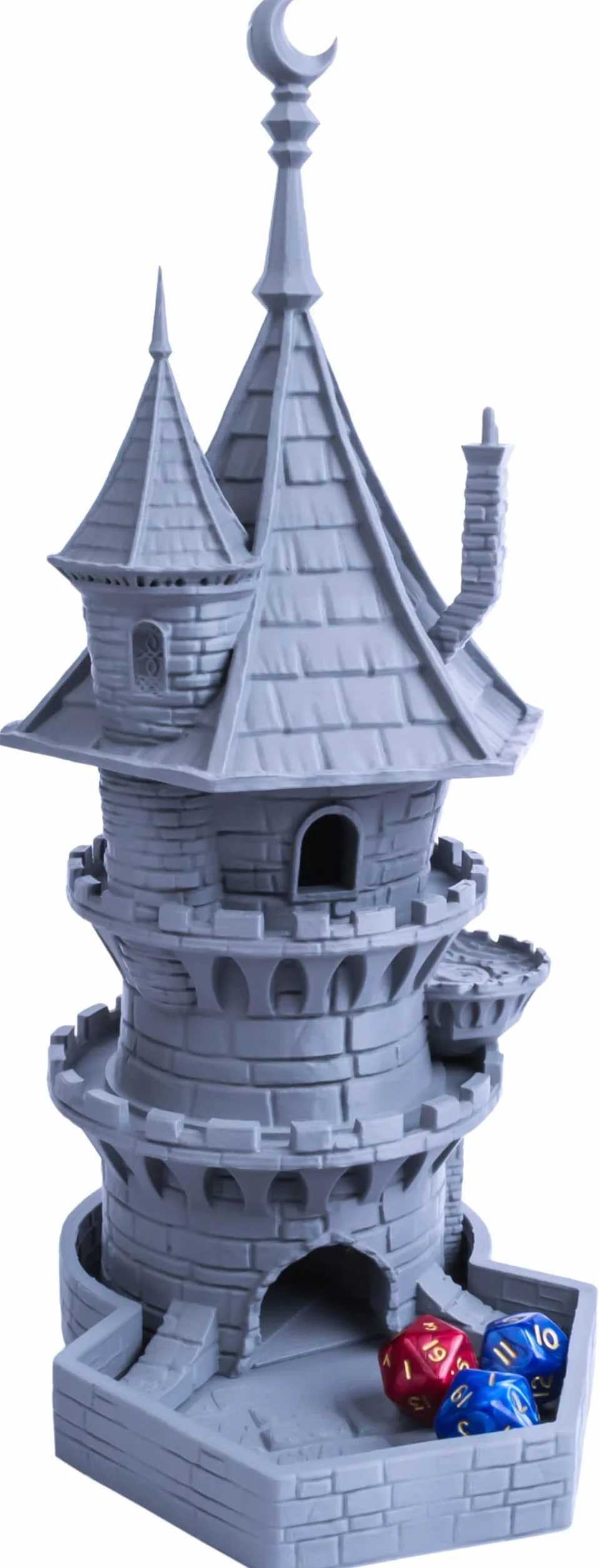Wizard Dice Tower do gier RPG stołowych i planszowych