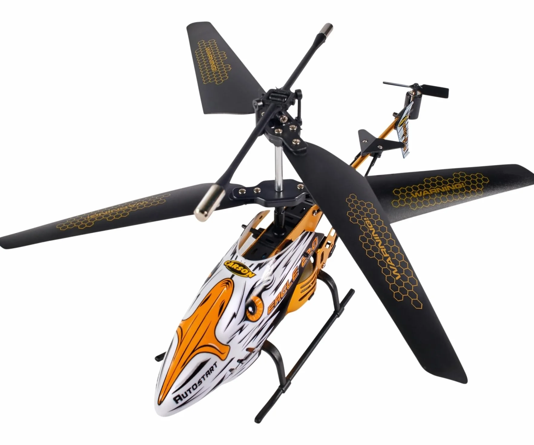 Carson Eagle 220 Autostart 2.4 GHz zdalnie sterowany helikopter RTF dla początkujących szary