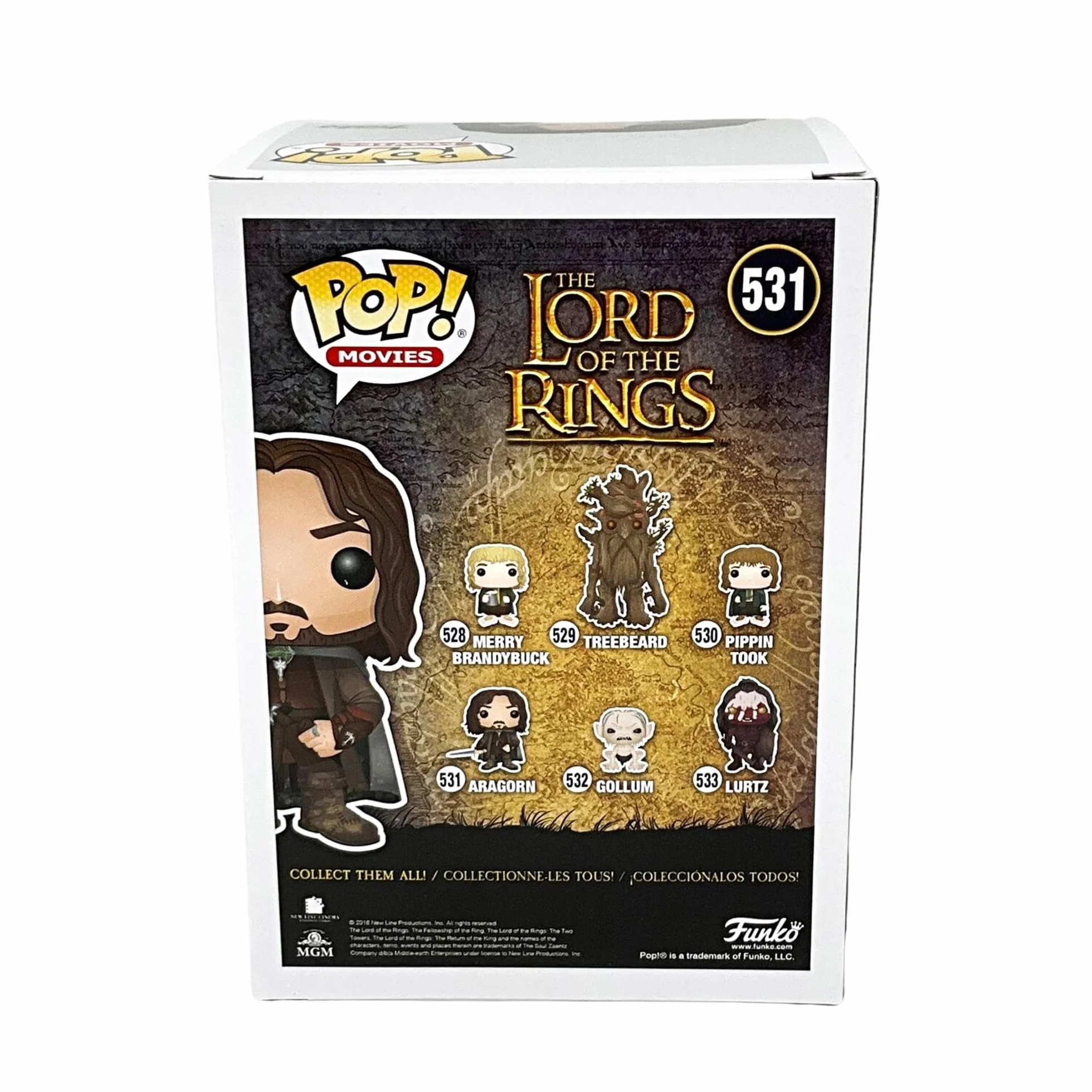 Funko POP Władca Pierścieni Aragorn, 13565, Multi, Standard