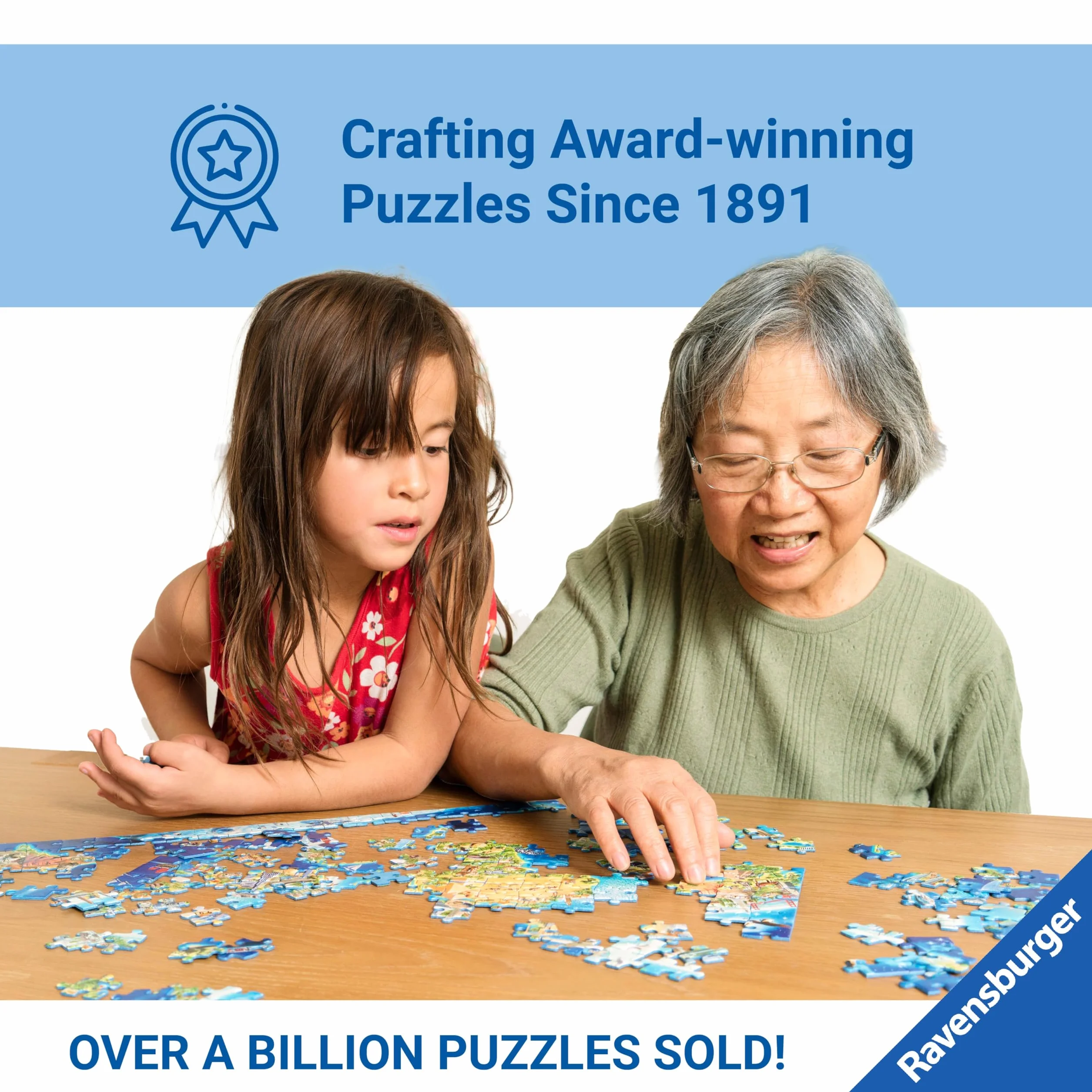 Ravensburger, Puzzle dla dzieci 2D Minecraft 3x49 el.