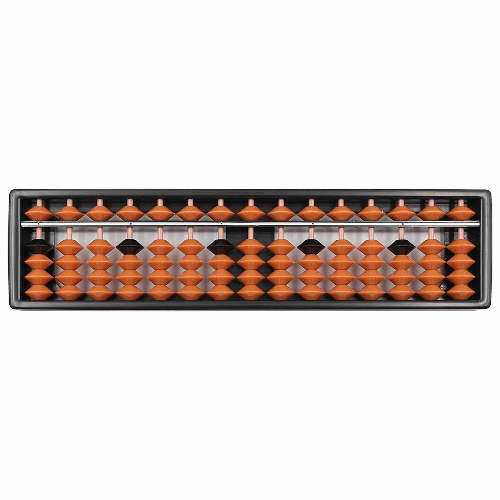 Narzędzie Abacus 15-cyfrowe liczydło Abacus Chiński klasyczny kalkulator edukacji matematycznej