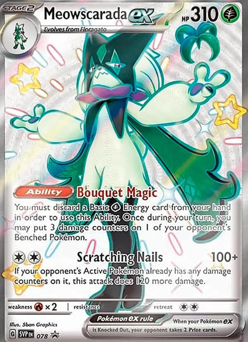 Pokemon Jumbo Pack 3 Karty Inicjalne Najnowsze Evolutions Scarlet & Purpura, Skeledirge EX, Meowscarada EX i Quaquaval EX, Jumbo XXL Karty promocyjne, Duże Karty w języku angielskim