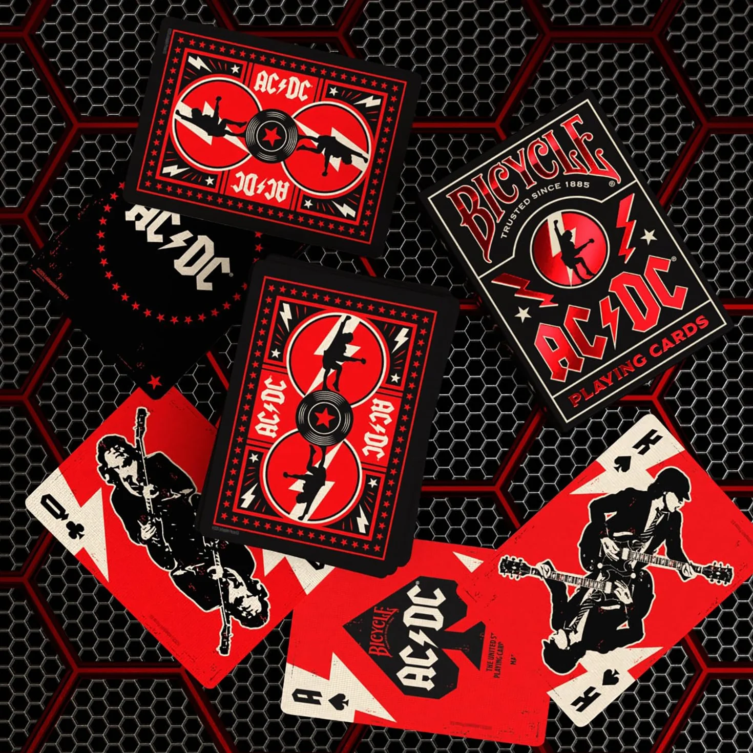 Bicycle ACDC (Designer Spielkarten, Poker, Skat...)