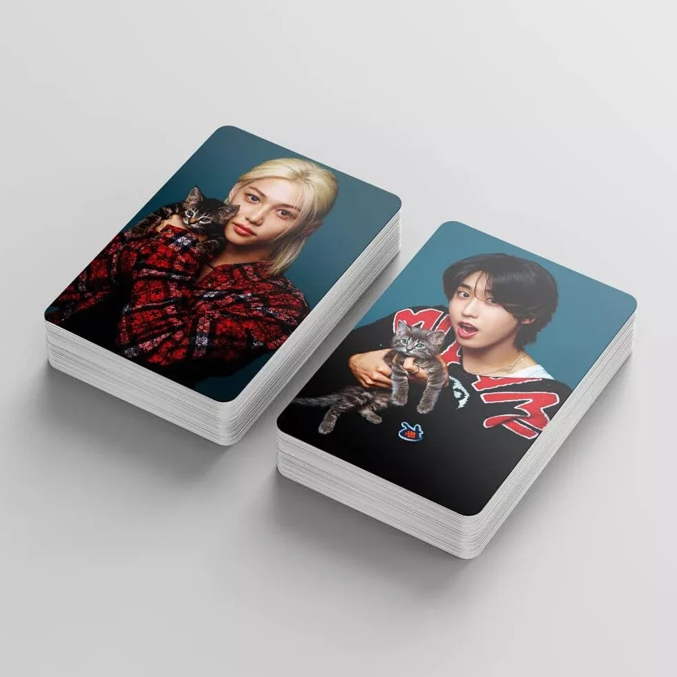 Stray Kids Lomo Karty 54szt., Kpop Stray Kids Photocard, Lomo Karty, Stray Kids ATE Nowe Album Karty Stray Kids Karty Kpop StrayKids Fotokarty