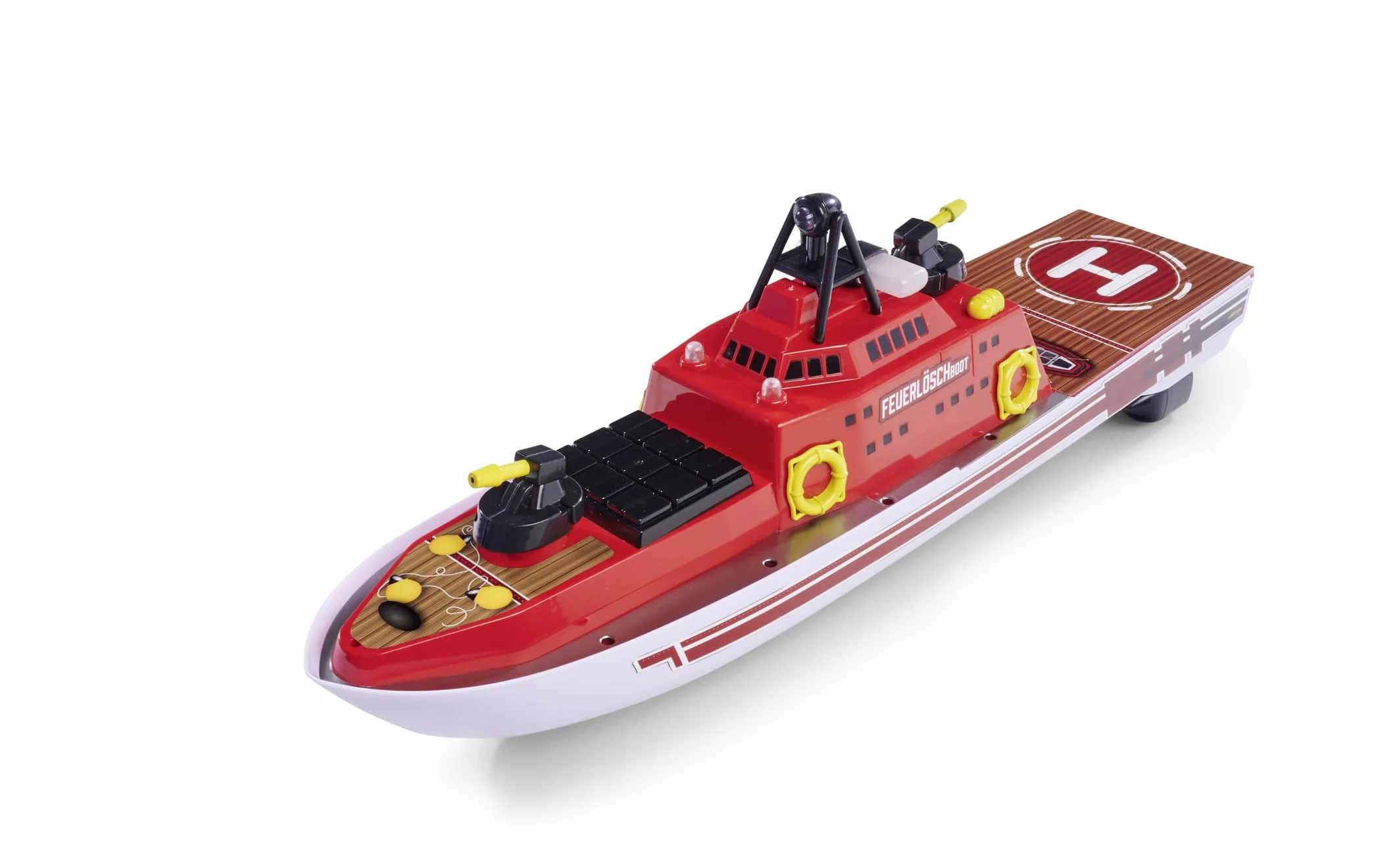 Carson 500108051 RC- Fireboat 2.4G 100% RTR - łódź zdalnie sterowana, łódź RC, łódź zdalnie sterowana dla dzieci i dorosłych, w tym pilot zdalnego sterowania