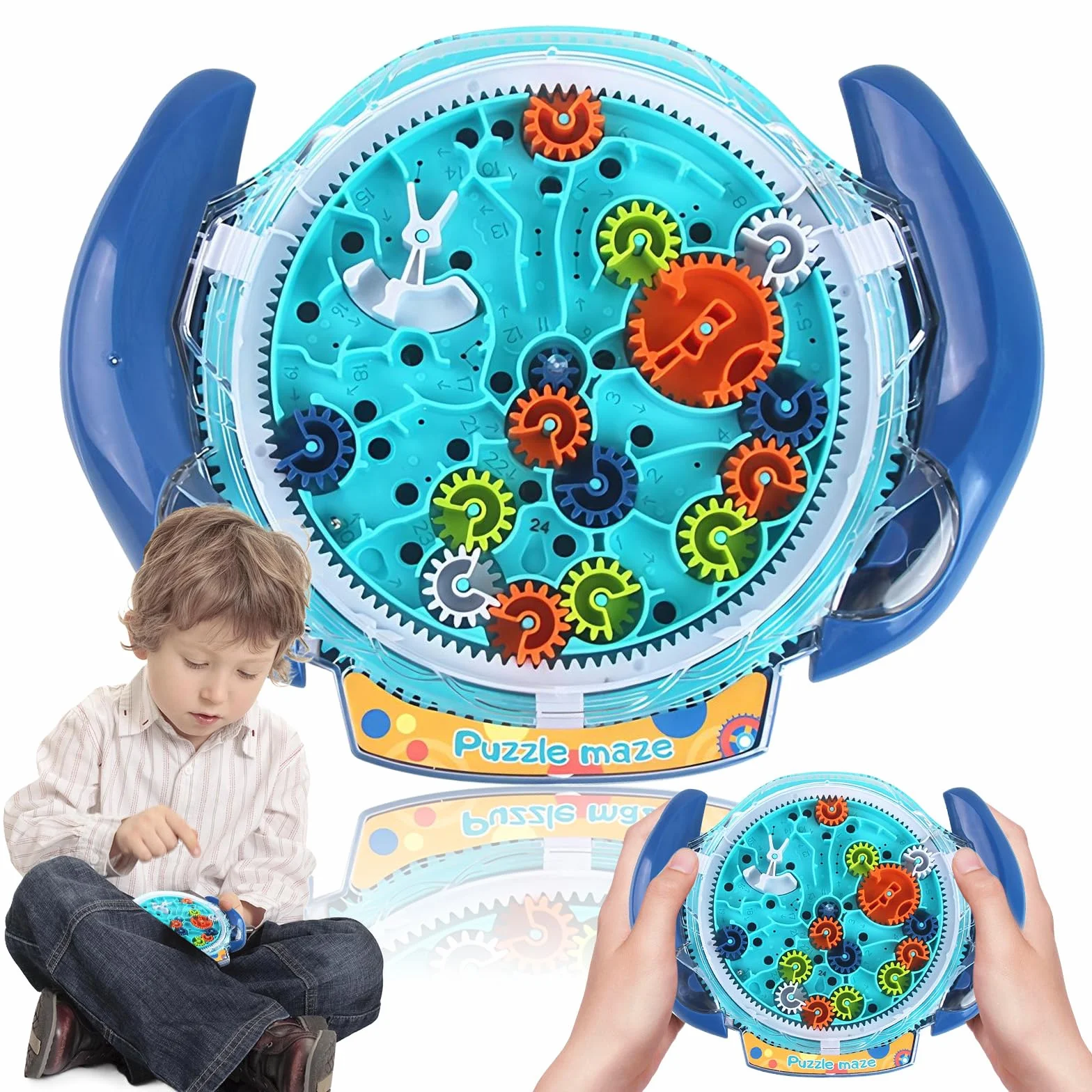 Maze Labirynt 3D, labirynt kulkowy, labirynt zręcznościowy, puzzle na imprezę, dla dzieci w wieku 4-8 lat, prezenty dla dzieci