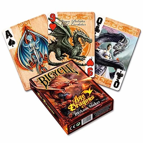 Bicycle - Anne Stokes Age of Dragons - Deck of Cards - Magic Tricks