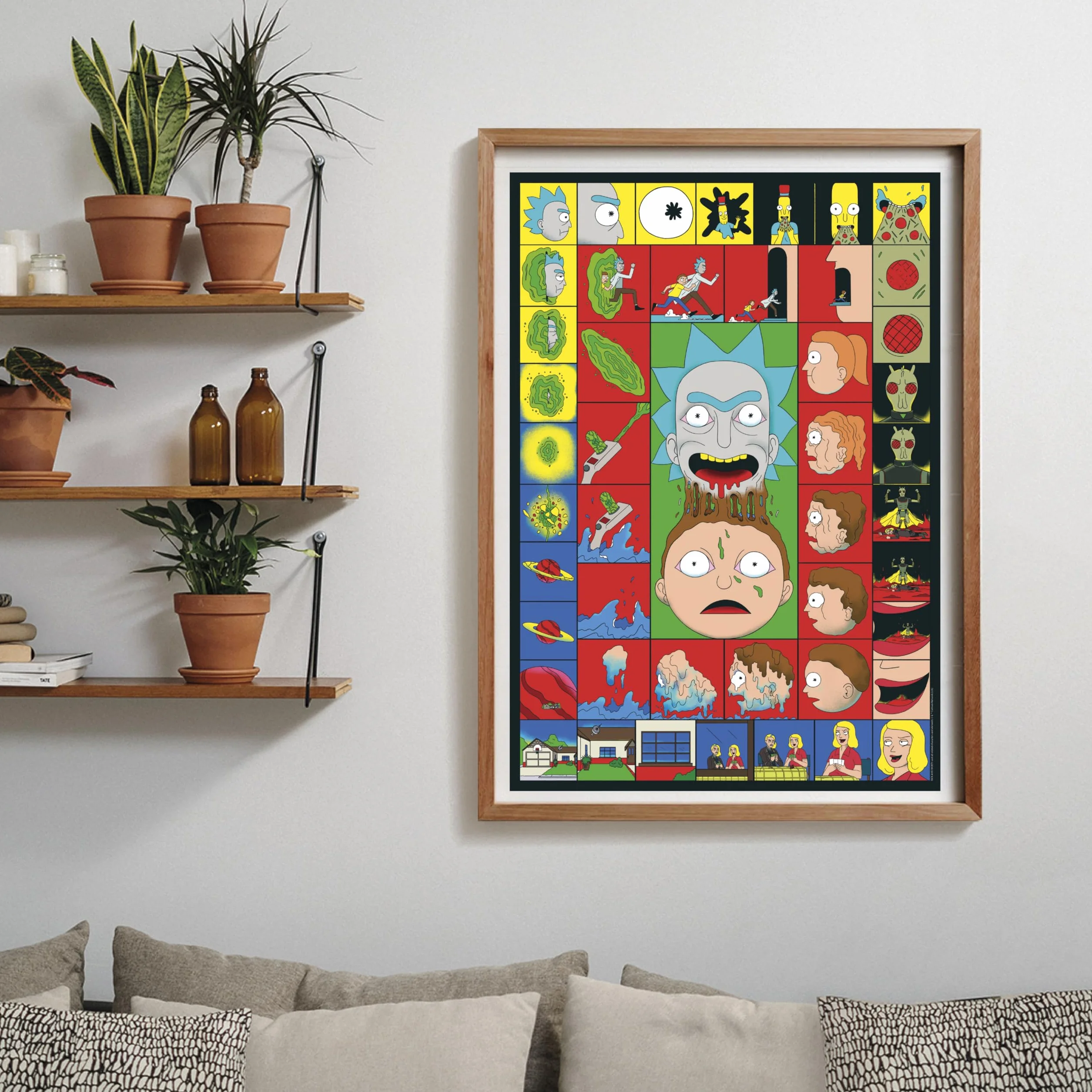 CLEMENTONI PZL 1000 RICK&MORTY COMPACT BOX