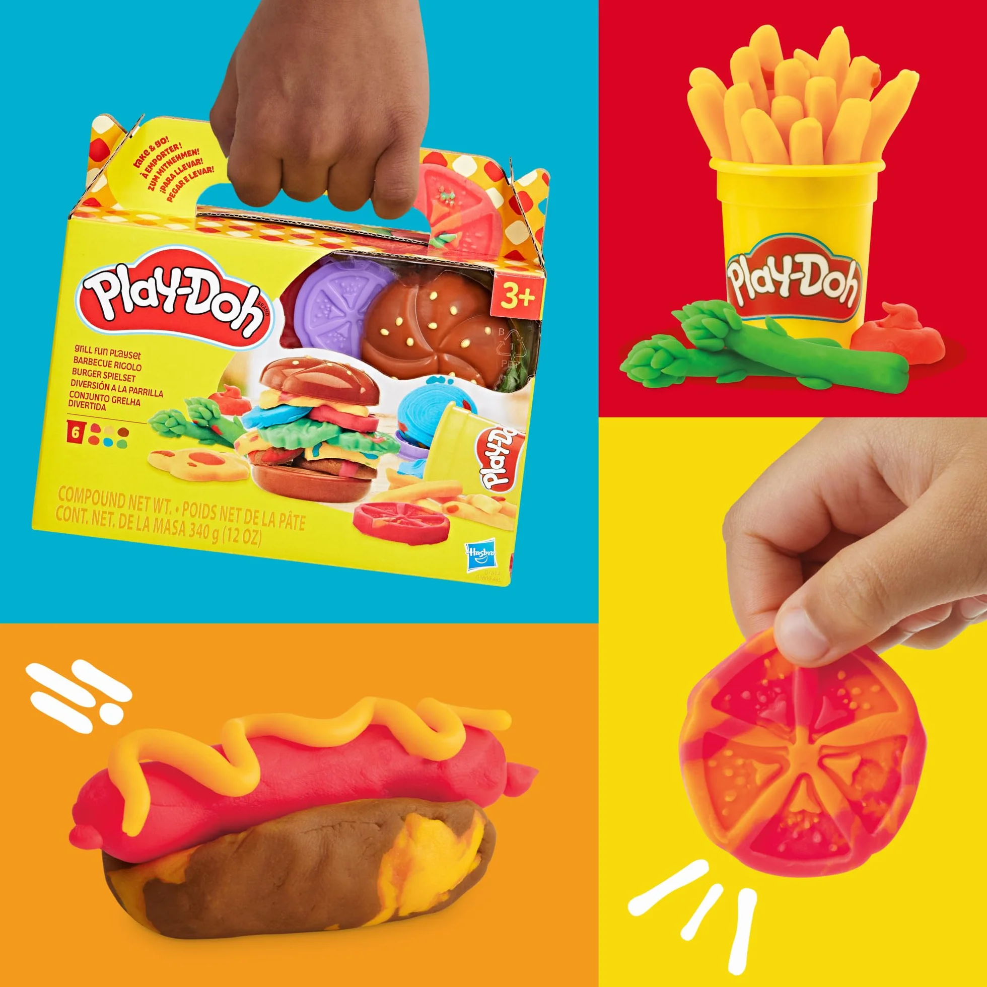 Play-Doh Zestaw do zabawy Frajda z grillem