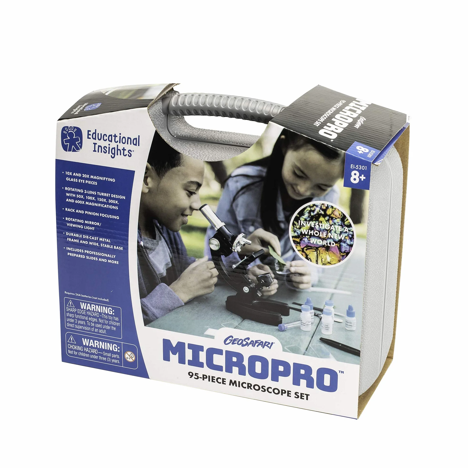 Learning Resources GeoSafari MicroPro Mikroskop 95-Kawałek Zestaw