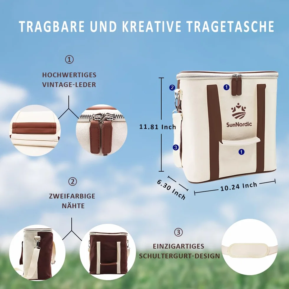 SunNordic Kubb Wikingów szwedzka szachowa z drewna gumowego zestaw z torbą i instrukcją