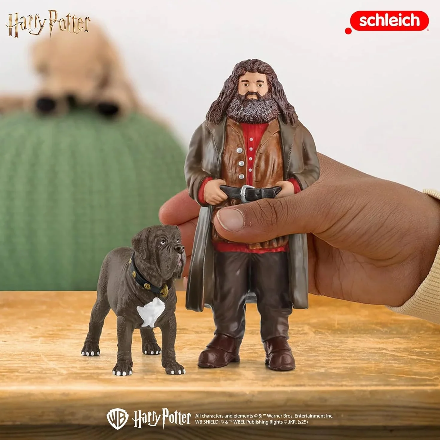 Schleich Harry Potter Hagrid i Kieł 42638 Zestaw z figurką dla dzieci od 6 lat