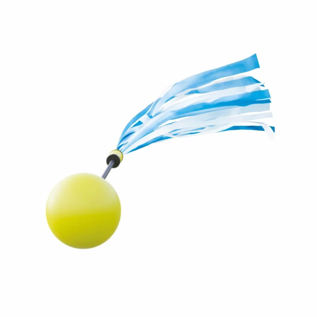 Swingball Zestaw Multiplay 3 w 1 na dowolnej powierzchni - gra w piankę, nadmuchiwana piłka nożna, rakiety dziecięce - stabilna podstawa, od 4 lat, niebieski