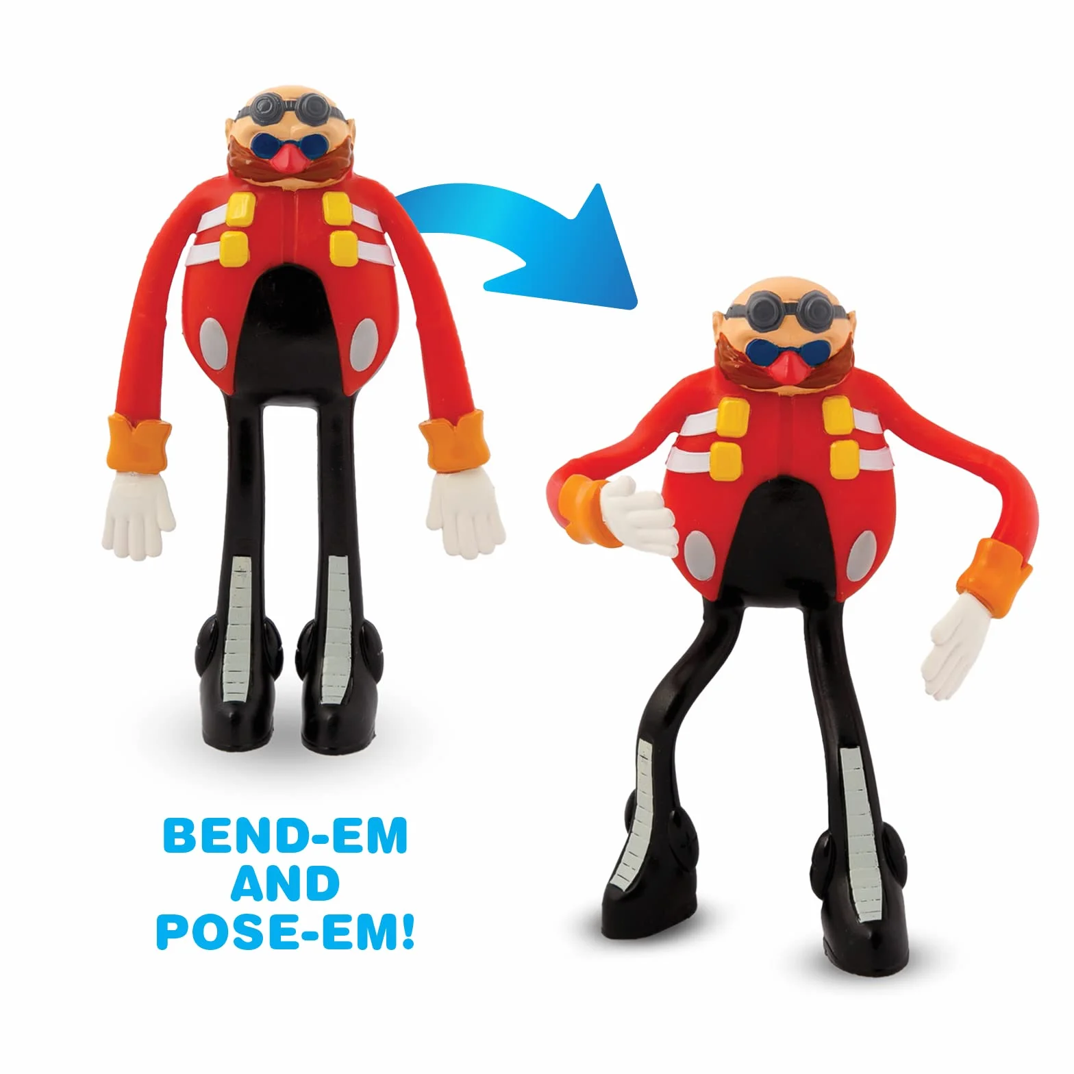 TCG Toys Bend-Ems Sonic The Hedgehog 4 Pack
