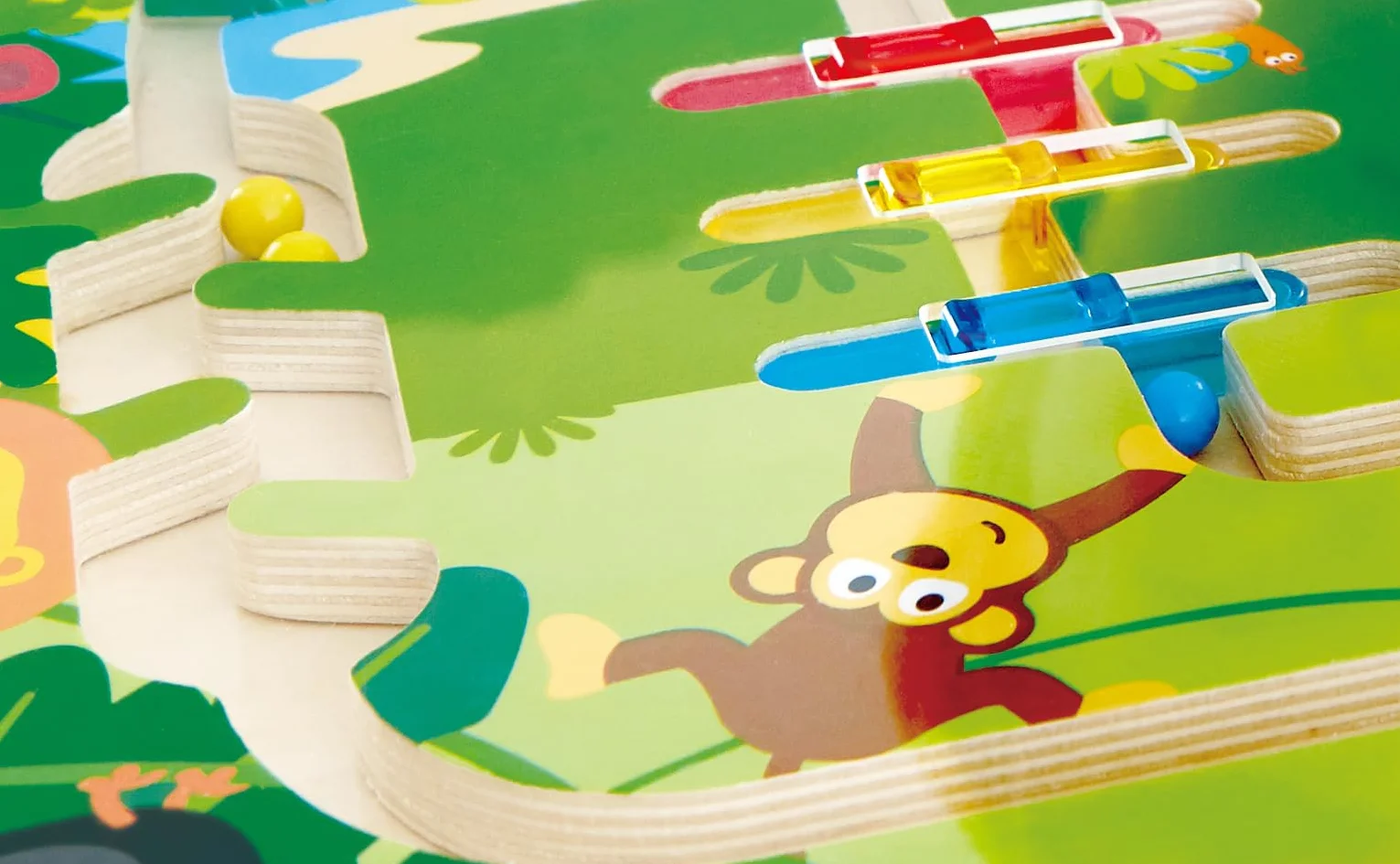 Hape E1714 Wooden Jungle Magnetic Maze