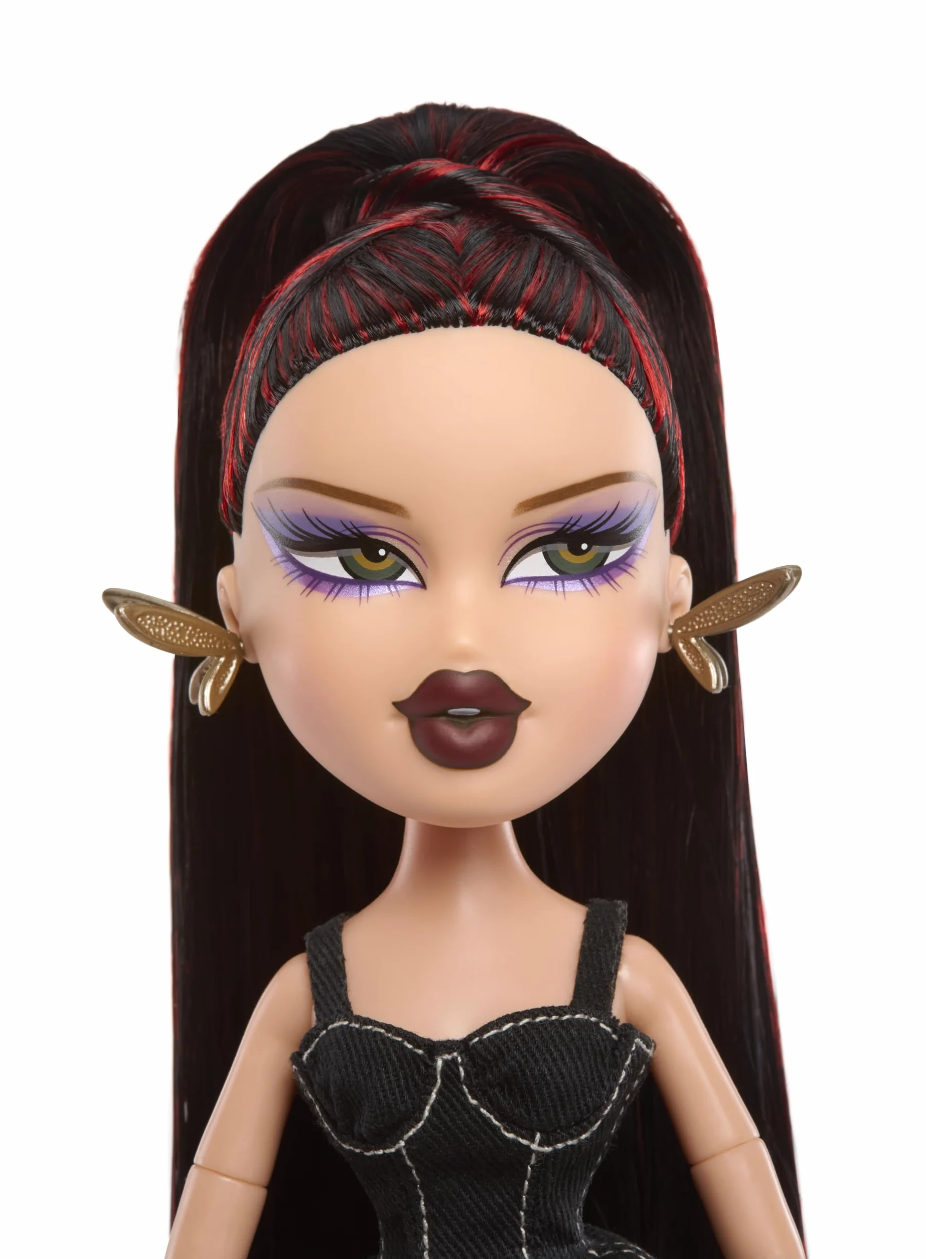 Bratz Fashion Pixiez Lina - Kolekcjonerska Lalka Fantasy z Prawdziwymi Ubraniami i Akcesoriami, Skrzydła Zmieniają się w Pierścionek