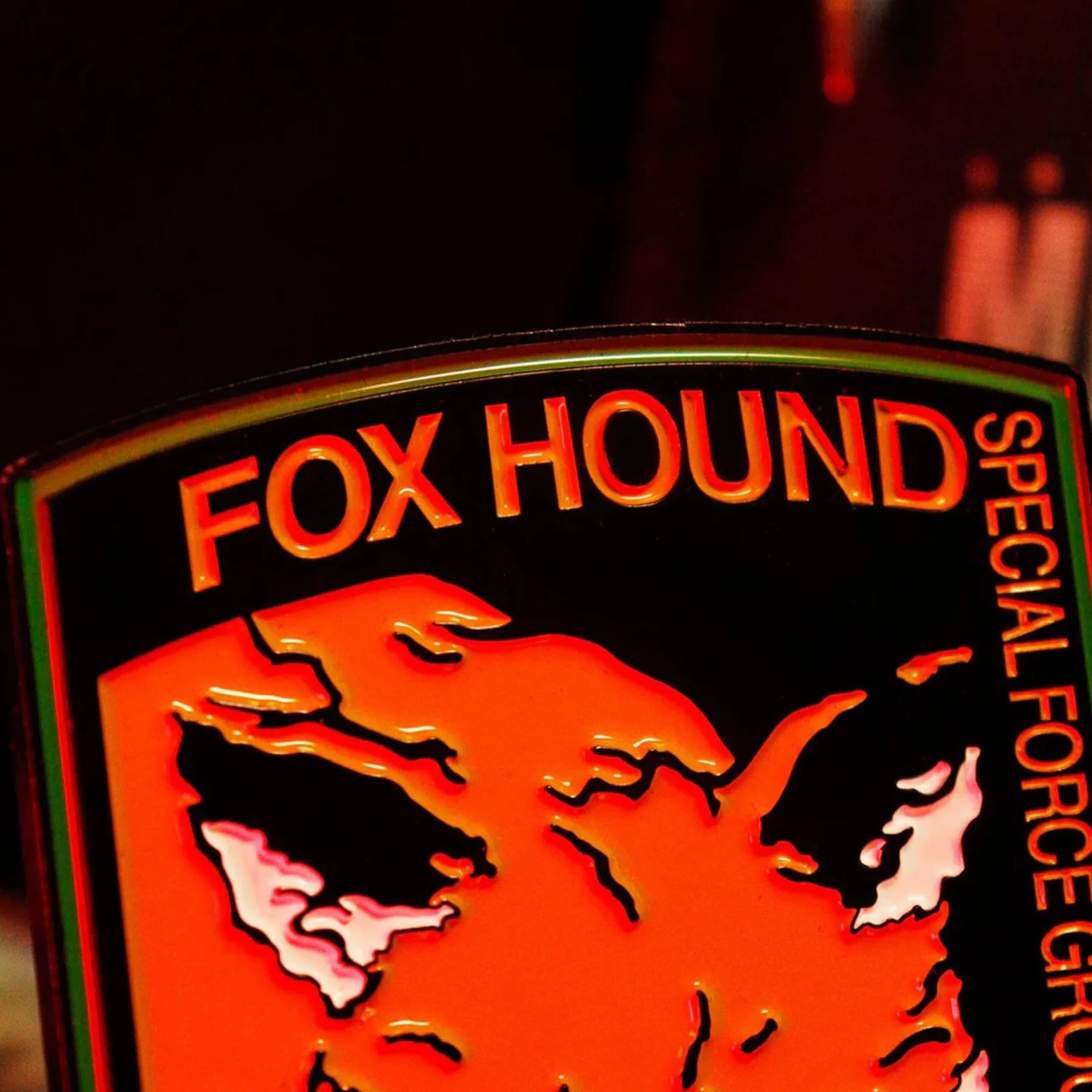 Metal Gear Solid FOXHOUND Insignia limitowana edycja sztabka