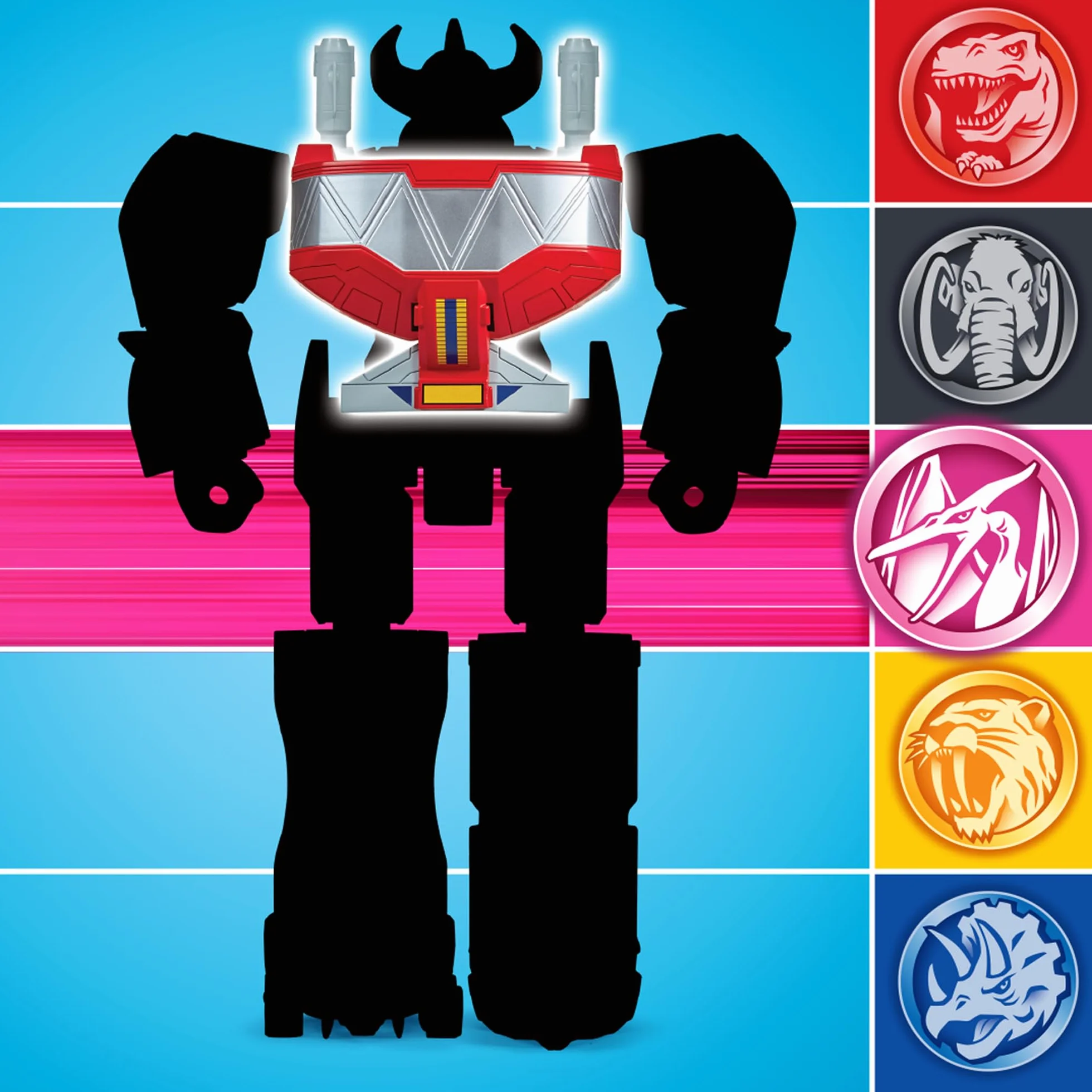 Power Rangers Kolekcja Megazord Figurka Pterodactyl Dinozord 20 cm