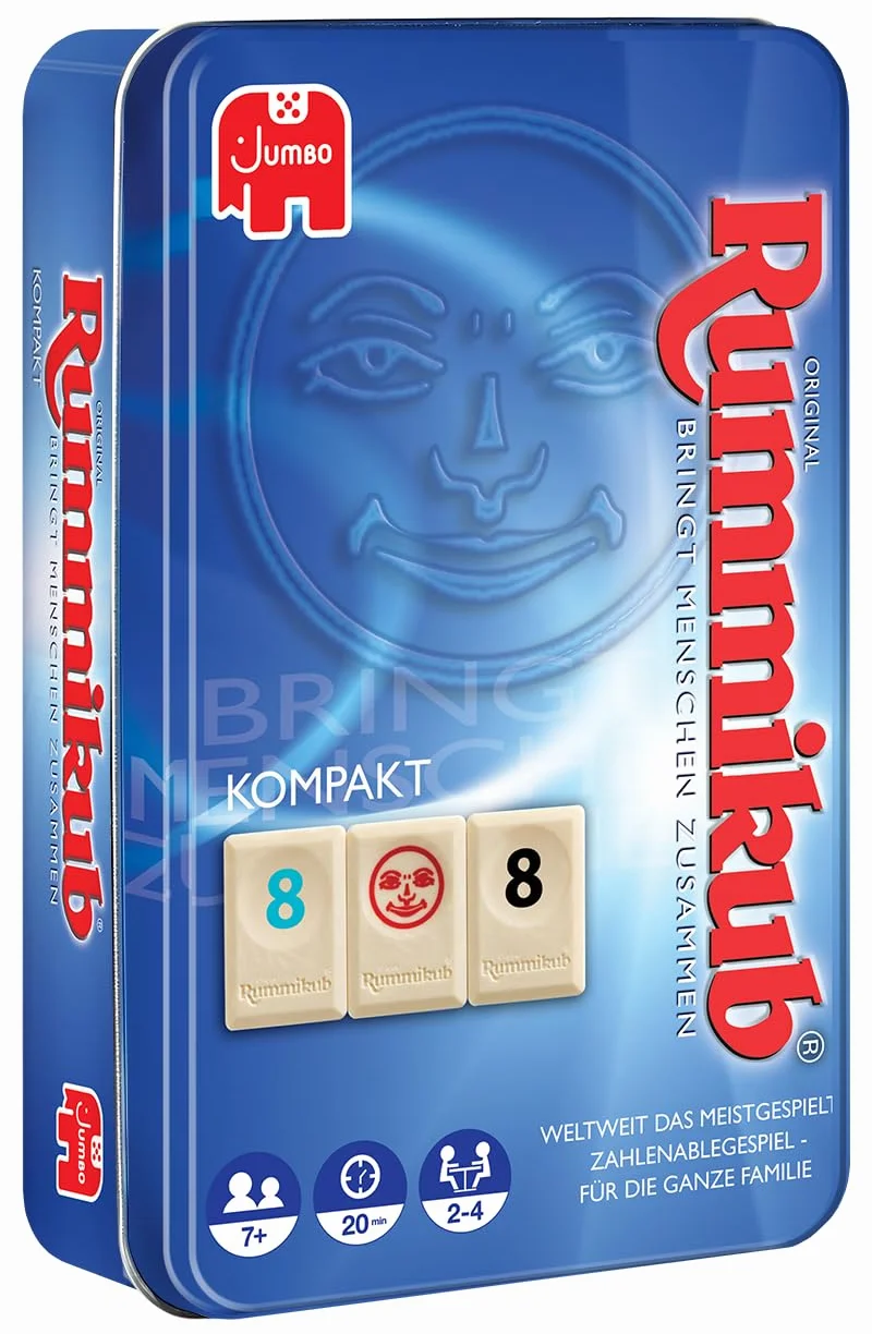 Original Rummikub – Kompakt in Metalldose