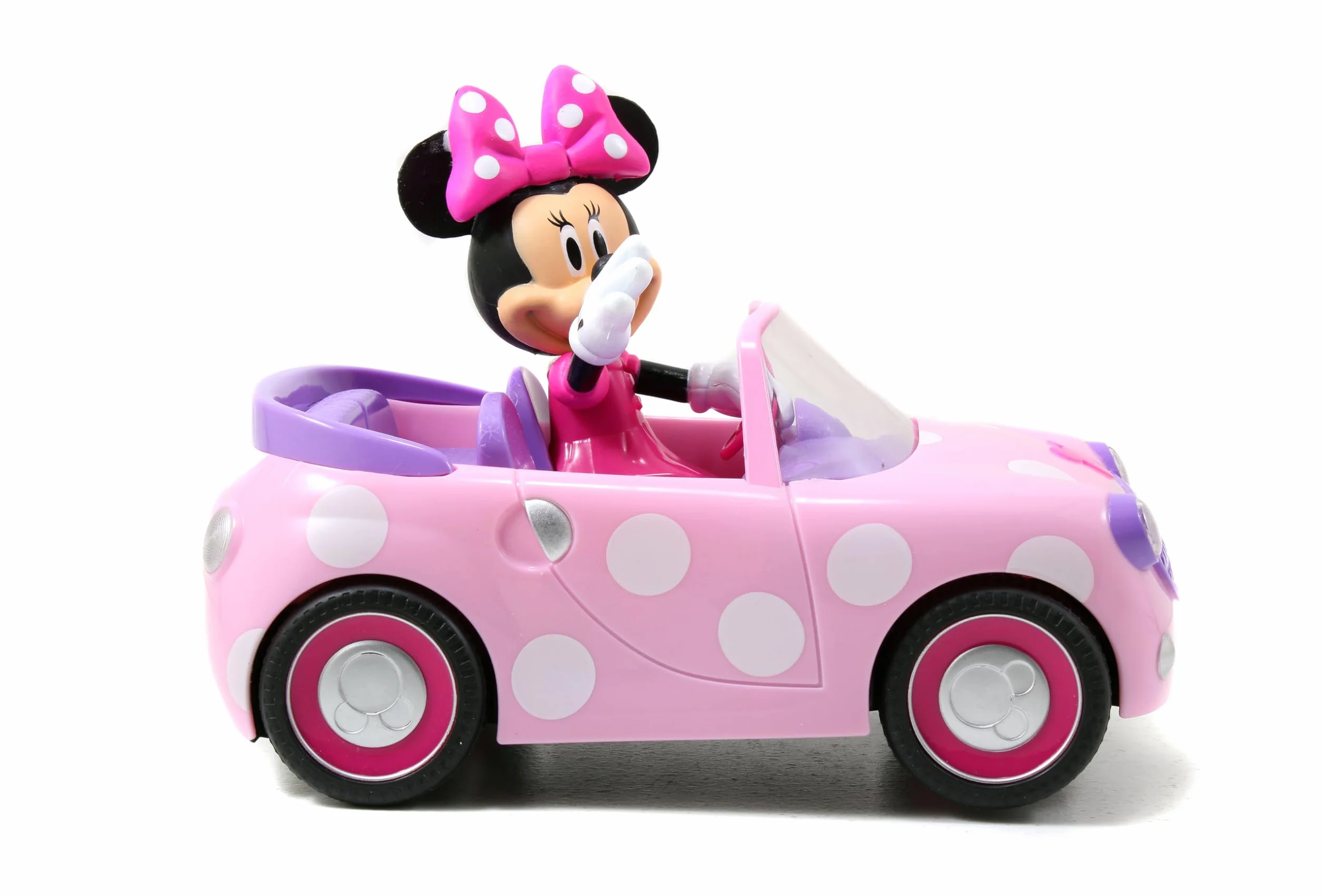 Jada - Disney Funko Minnie Roadster - do przodu i do tyłu - figurka w zestawie - 3-letnia licencja