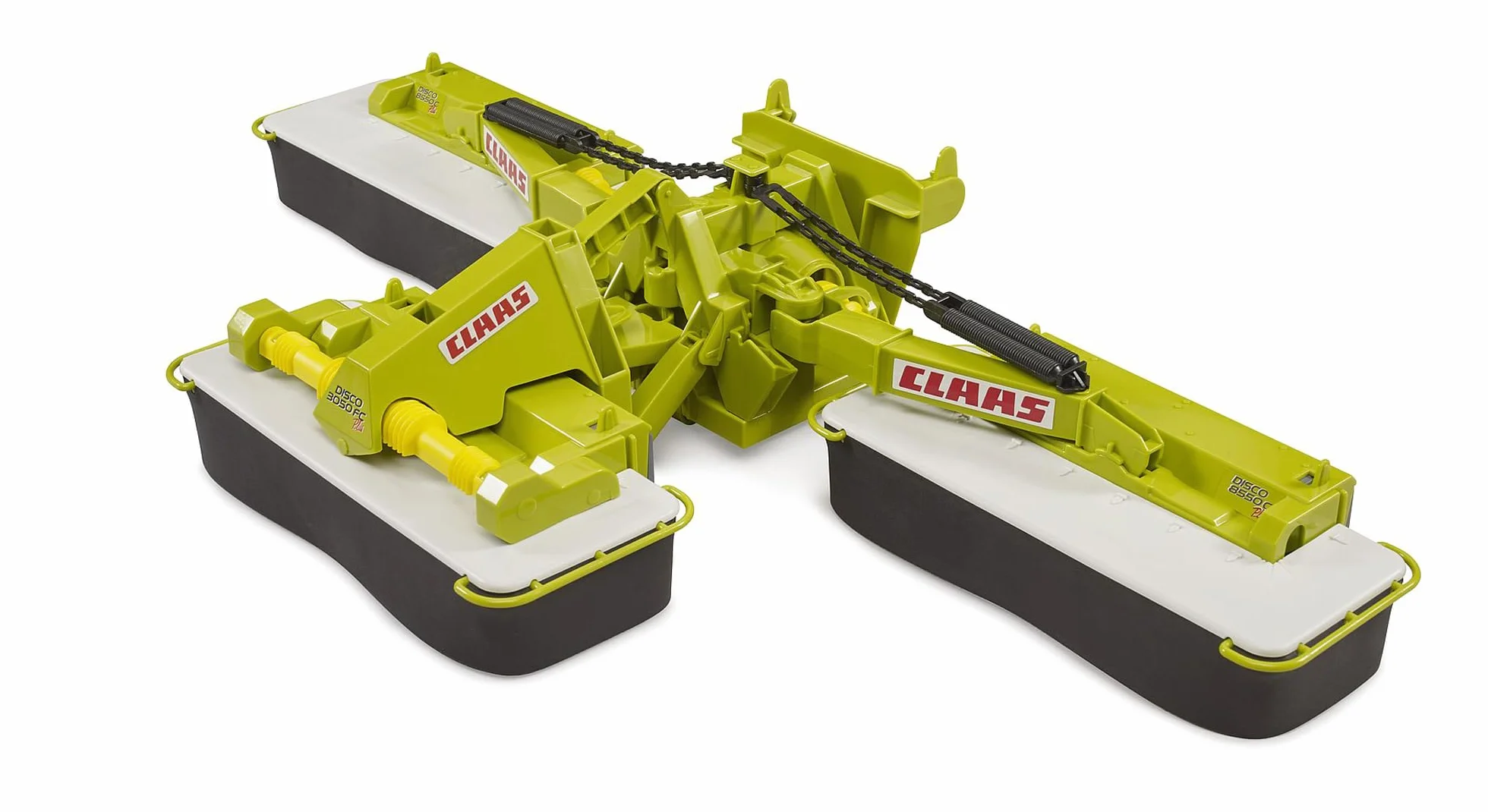 bruder 02218 - Claas Disco 8550 C Plus kosiarka potrójna, przyczepa do ciągnika, kosiarka, gospodarstwo rolne