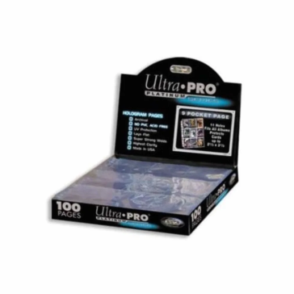 Ultra Pro Platyna 9 stron hologramowych (100 szt.) 11 otworów