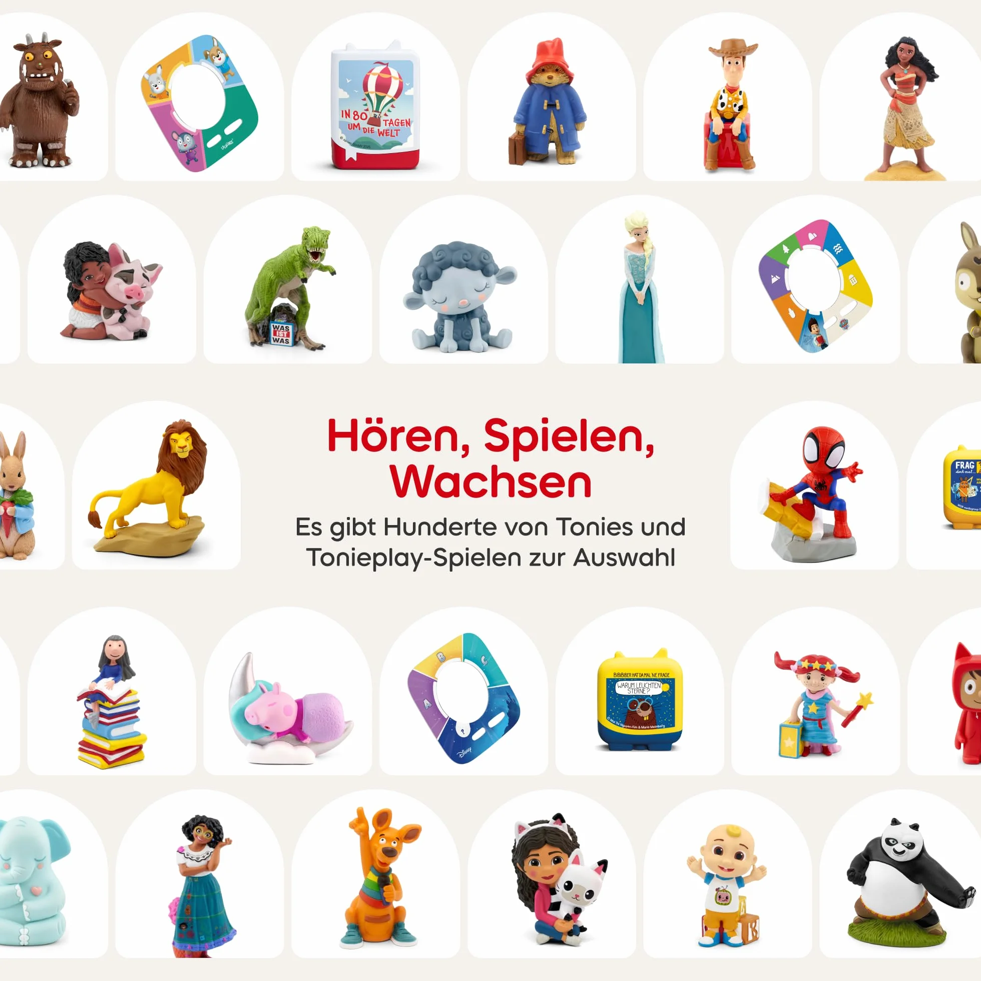tonies figurka do słuchania dla Toniebox, Disney – Tam góry mają, oryginalne słuchowisko do filmu dla dzieci od 5 lat, czas trwania ok. 60 minut