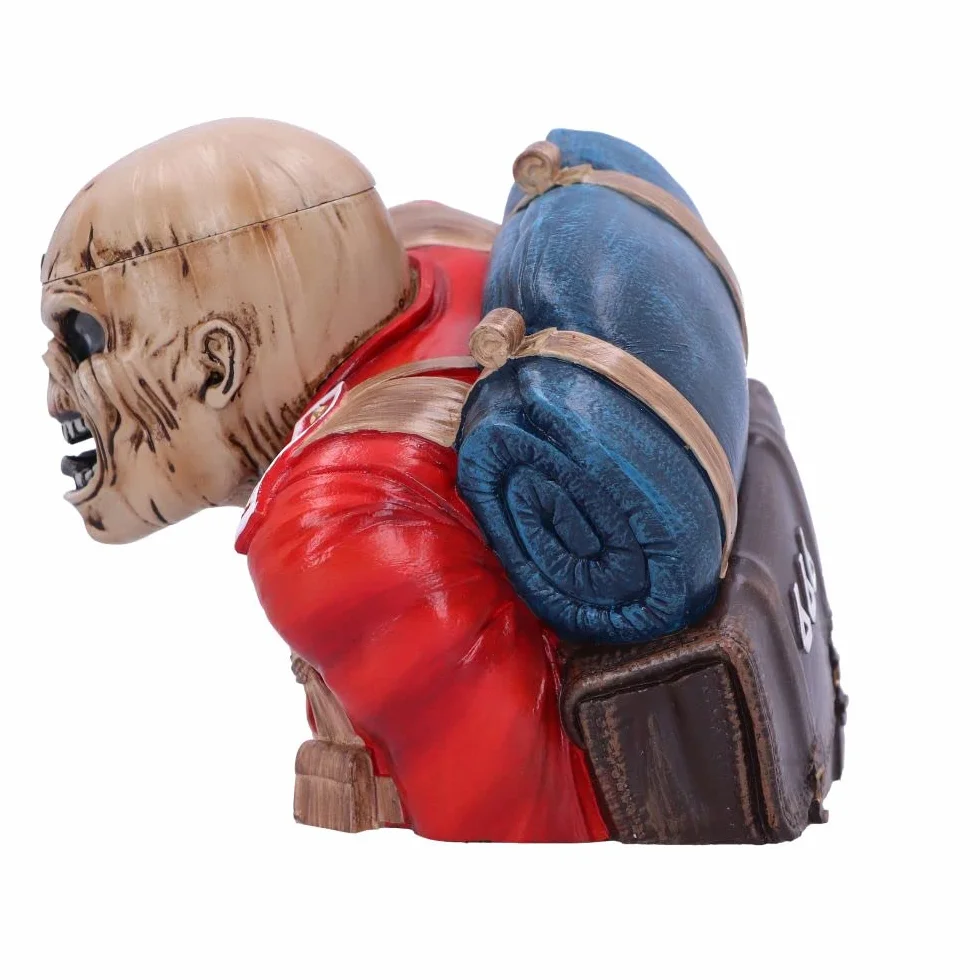 Nemesis Now Oficjalnie licencjonowane pudełko na biust Iron Maiden The Trooper (małe) czerwone, 12 cm