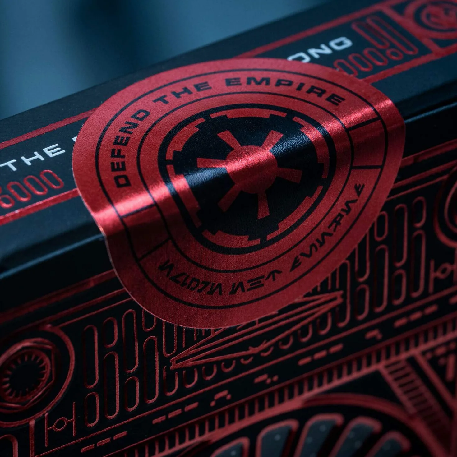 SOLOMAGIA Karty do gry Star Wars Dark Side (RED) autorstwa Theory11