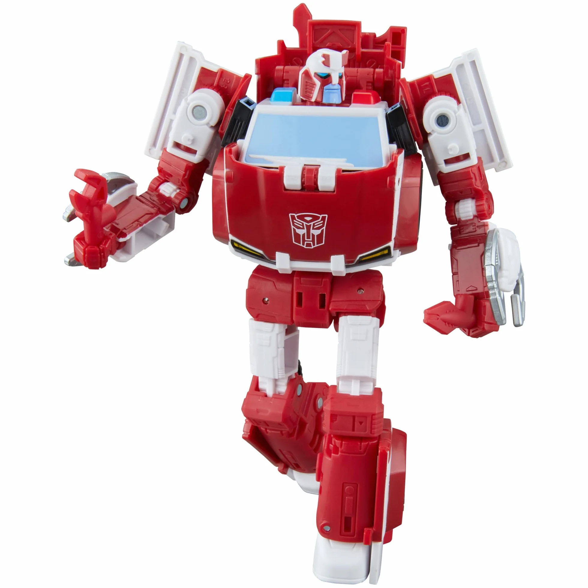 Autobot Ratchet z kolekcji Transformers: Age of the Primes, 14,5-centymetrowa przekształcająca się figurka klasy Deluxe, zabawkowe roboty dla dzieci w wieku od 8 lat